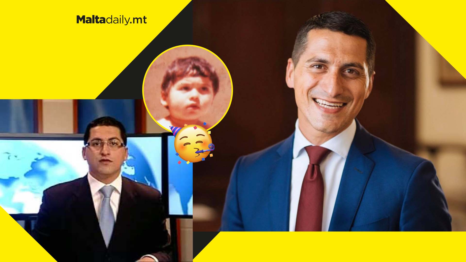 Local media personality Keith Demicoli celebrates 40th birthday