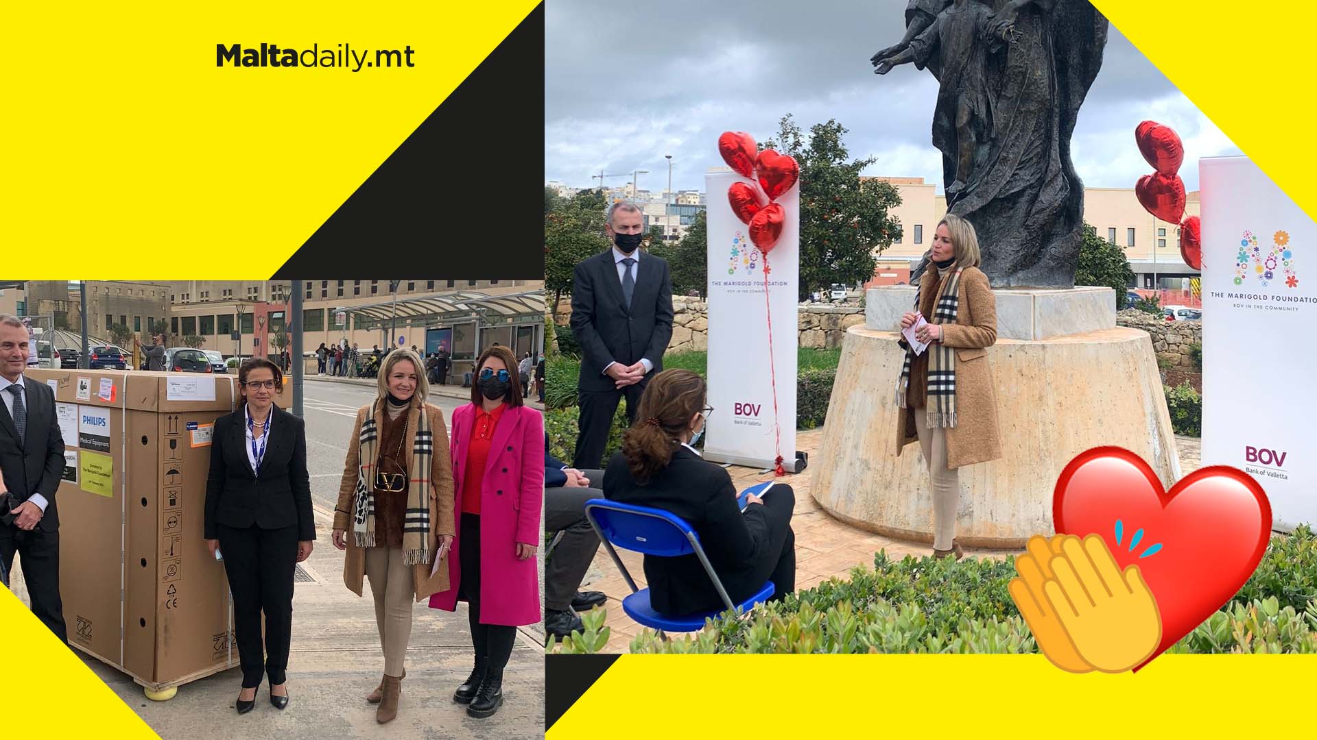 Marigold Foundation celebrates 8th Anniversary with donation of new Heart Machine