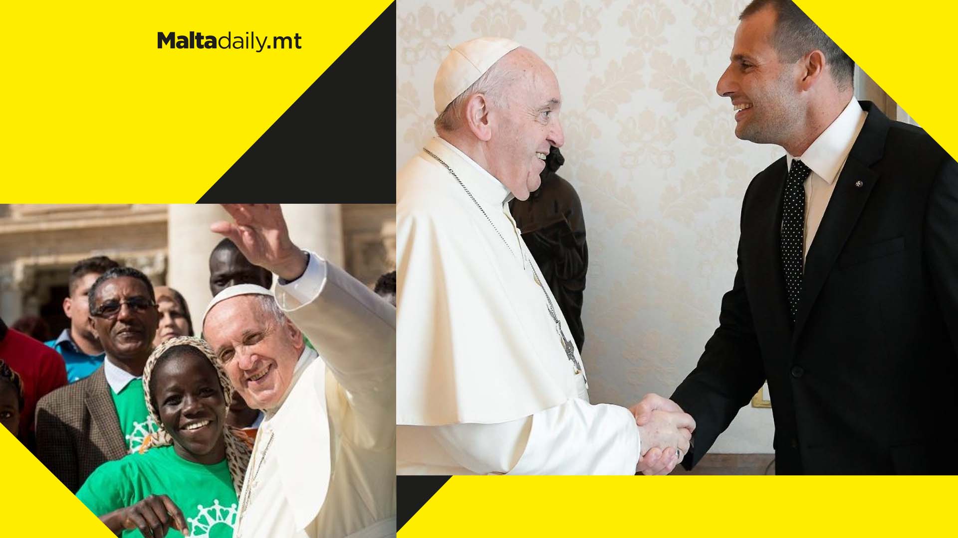 The Pope is calling on the Maltese government to treat migrants with humanity, say NGOs