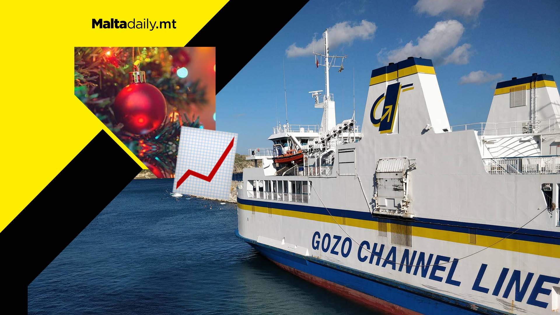 December 30 was 2021’s busiest day of the year for Gozo Channel ferries