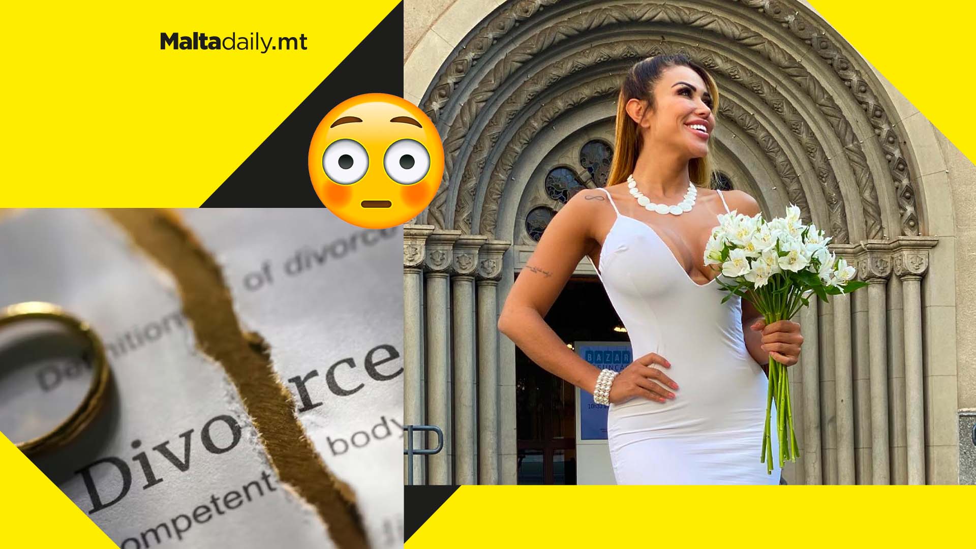 Woman marries herself but divorces 90 days later after finding someone else