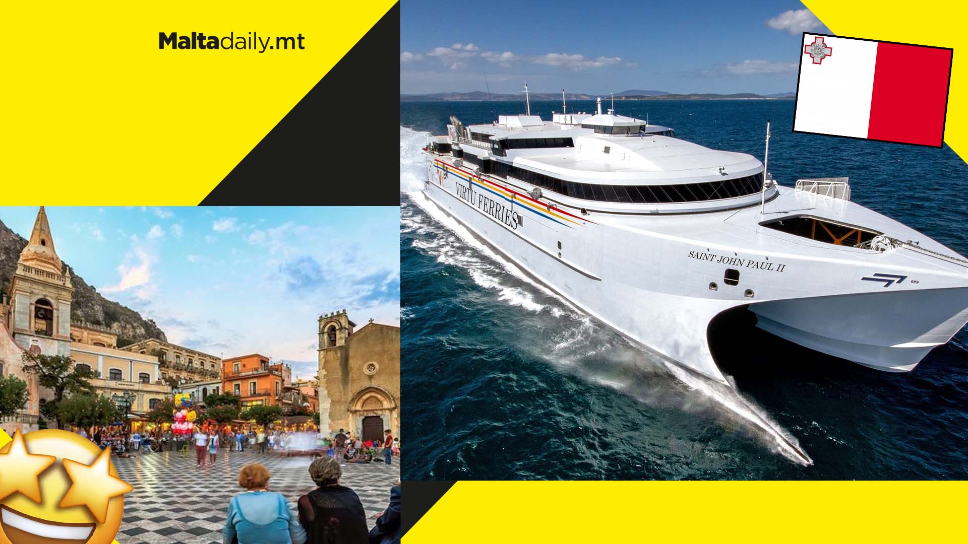 Sicily welcoming Maltese tourists for all the right reasons!