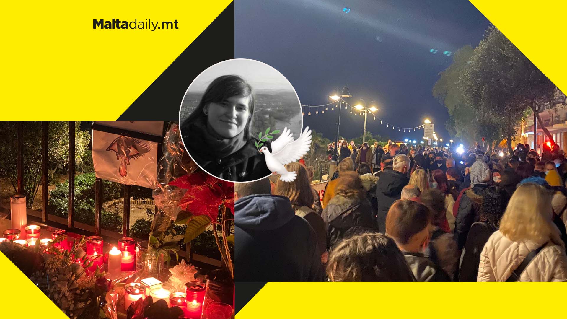 Hundreds attend Sliema vigil in honour of Paulina Dembska
