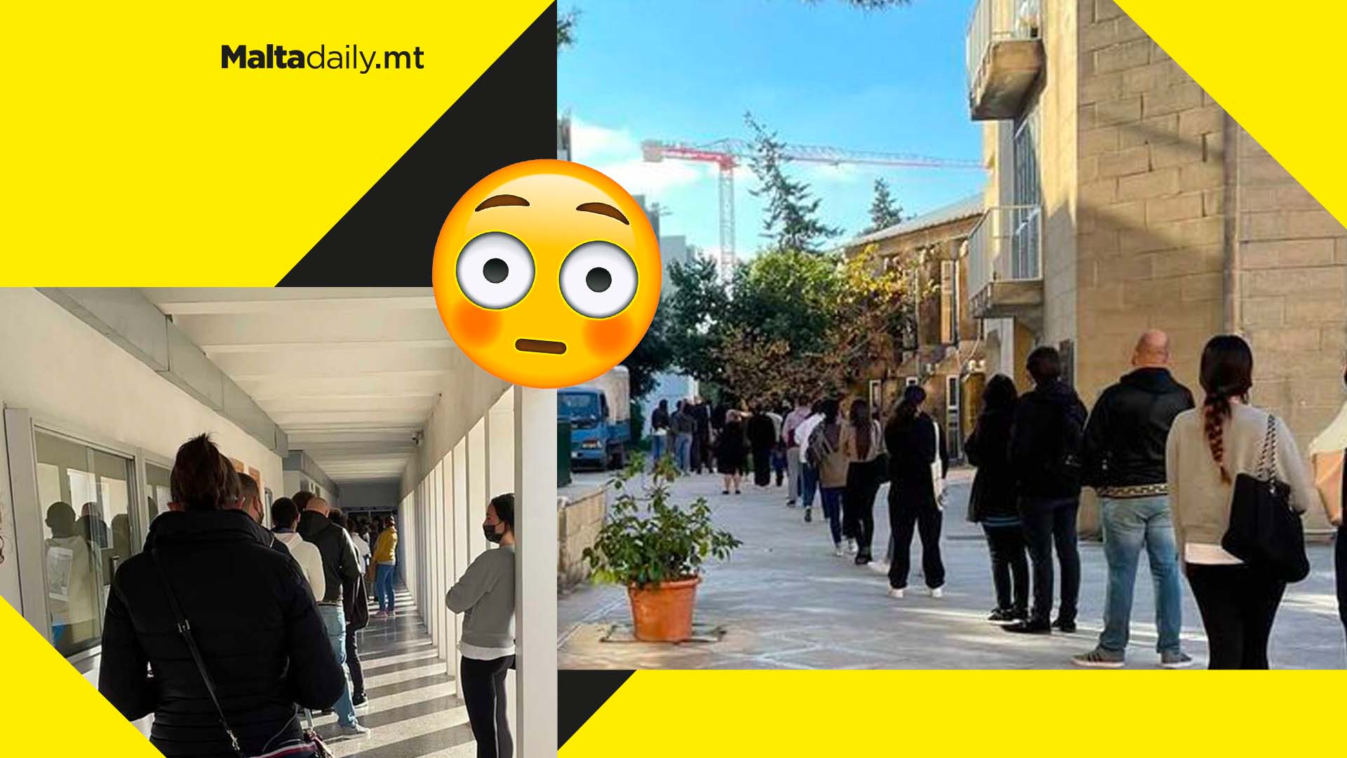 WATCH: Over 3 hour waiting times at University for booster shot