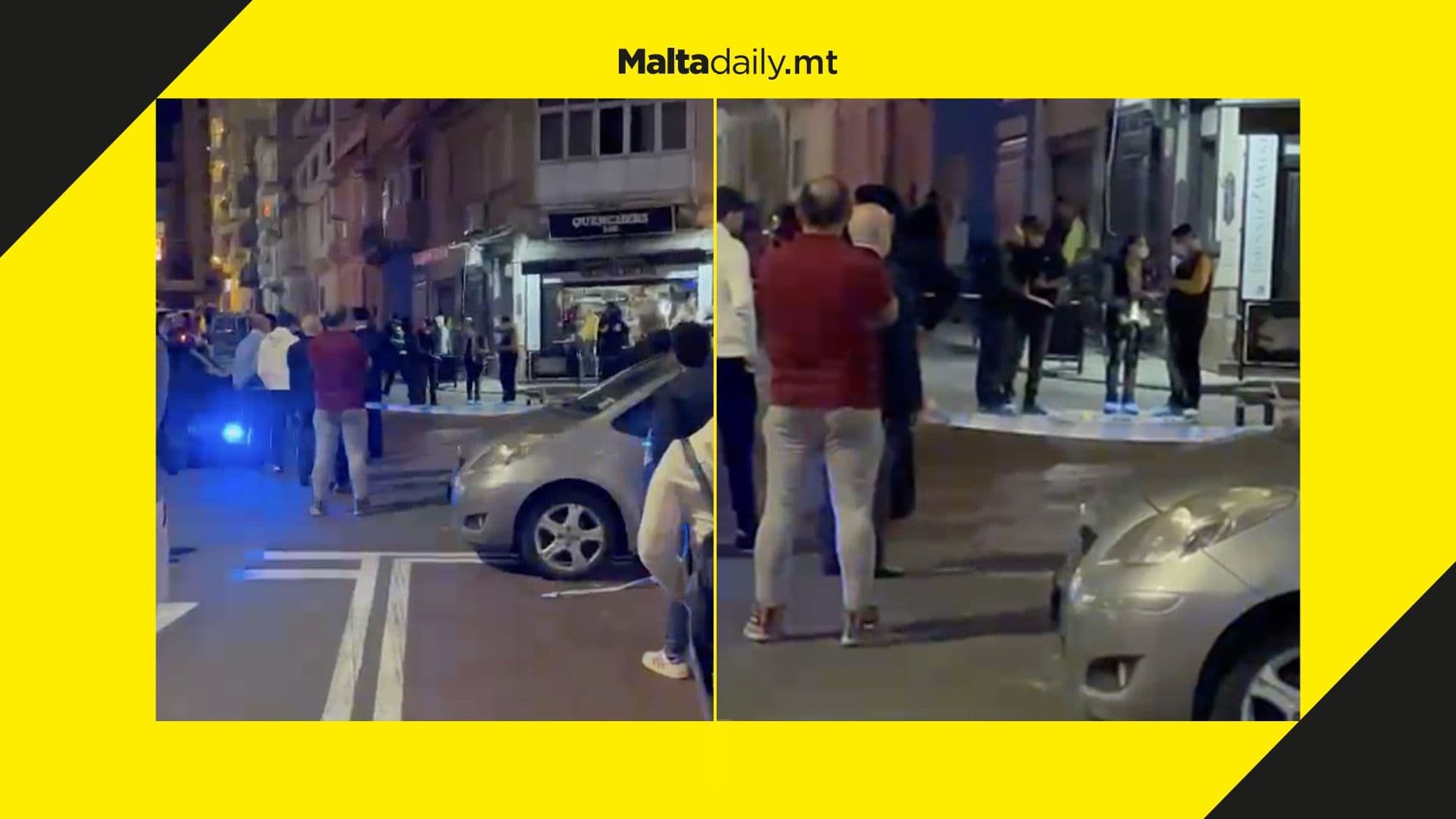 WATCH: Footage of Paceville stabbing aftermath surfaces as search for aggressors continues