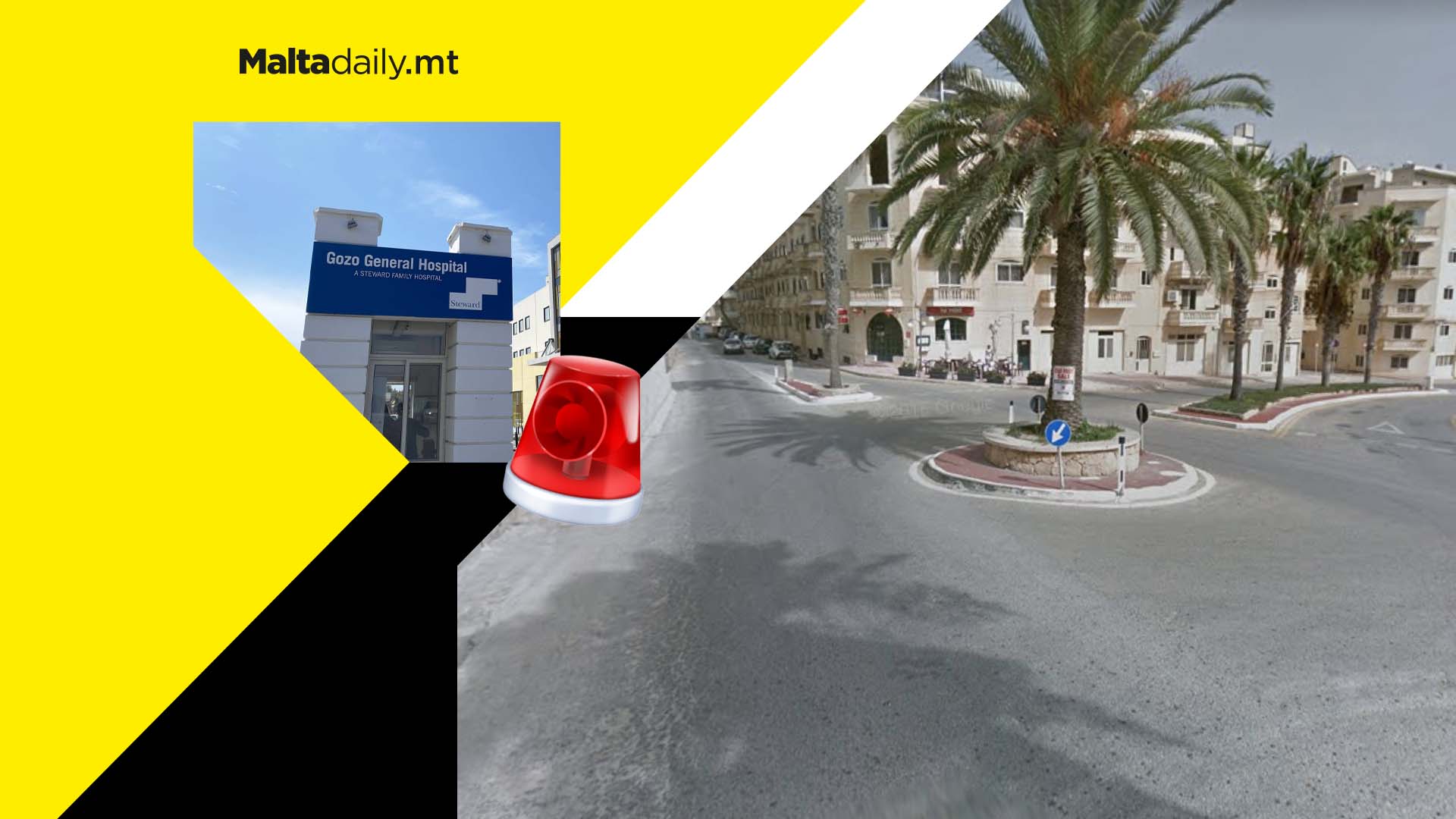 68 year old Gozitan woman grievously injured in car accident