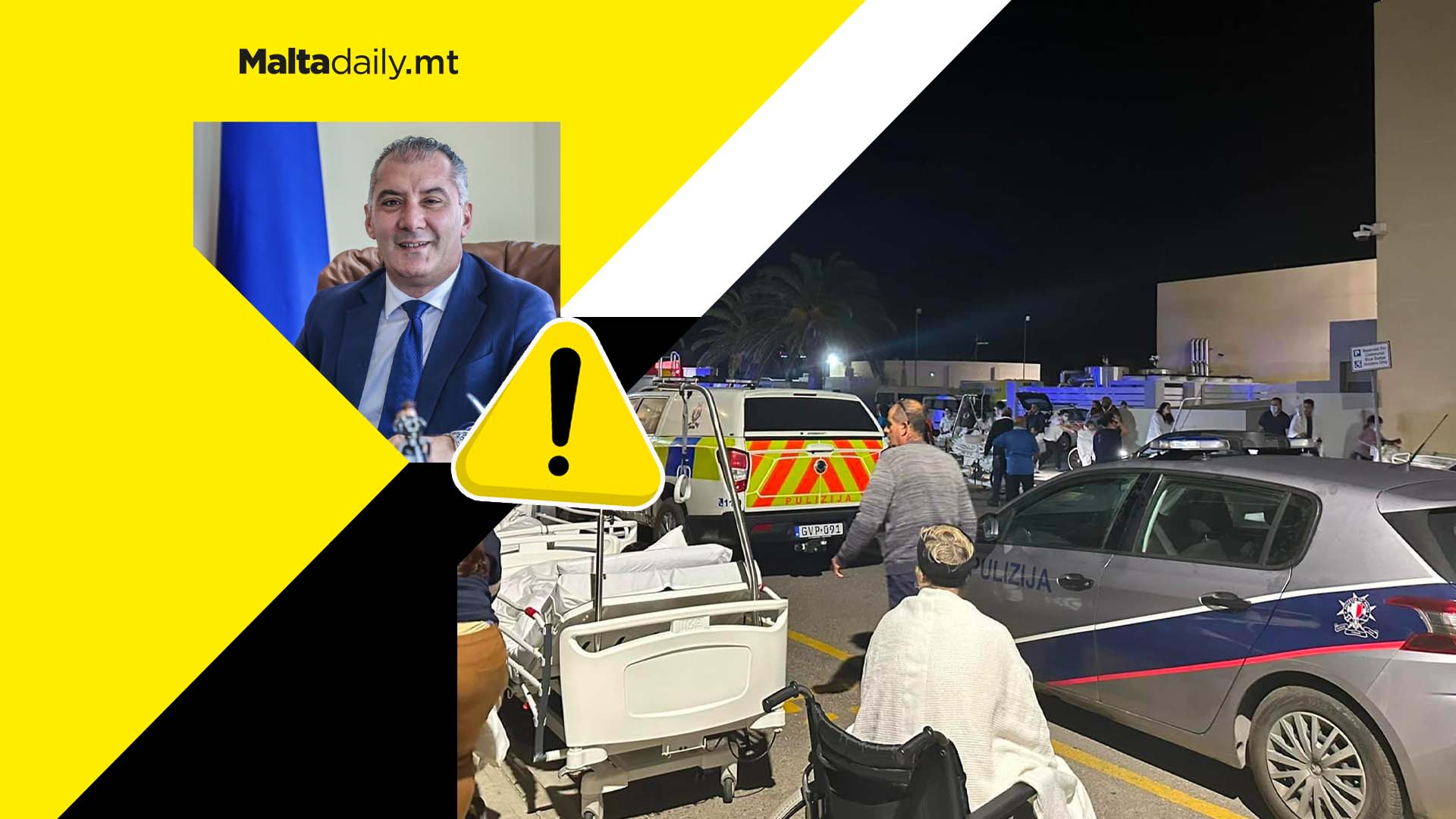 Patients return to Gozo Hospital after fire evacuation