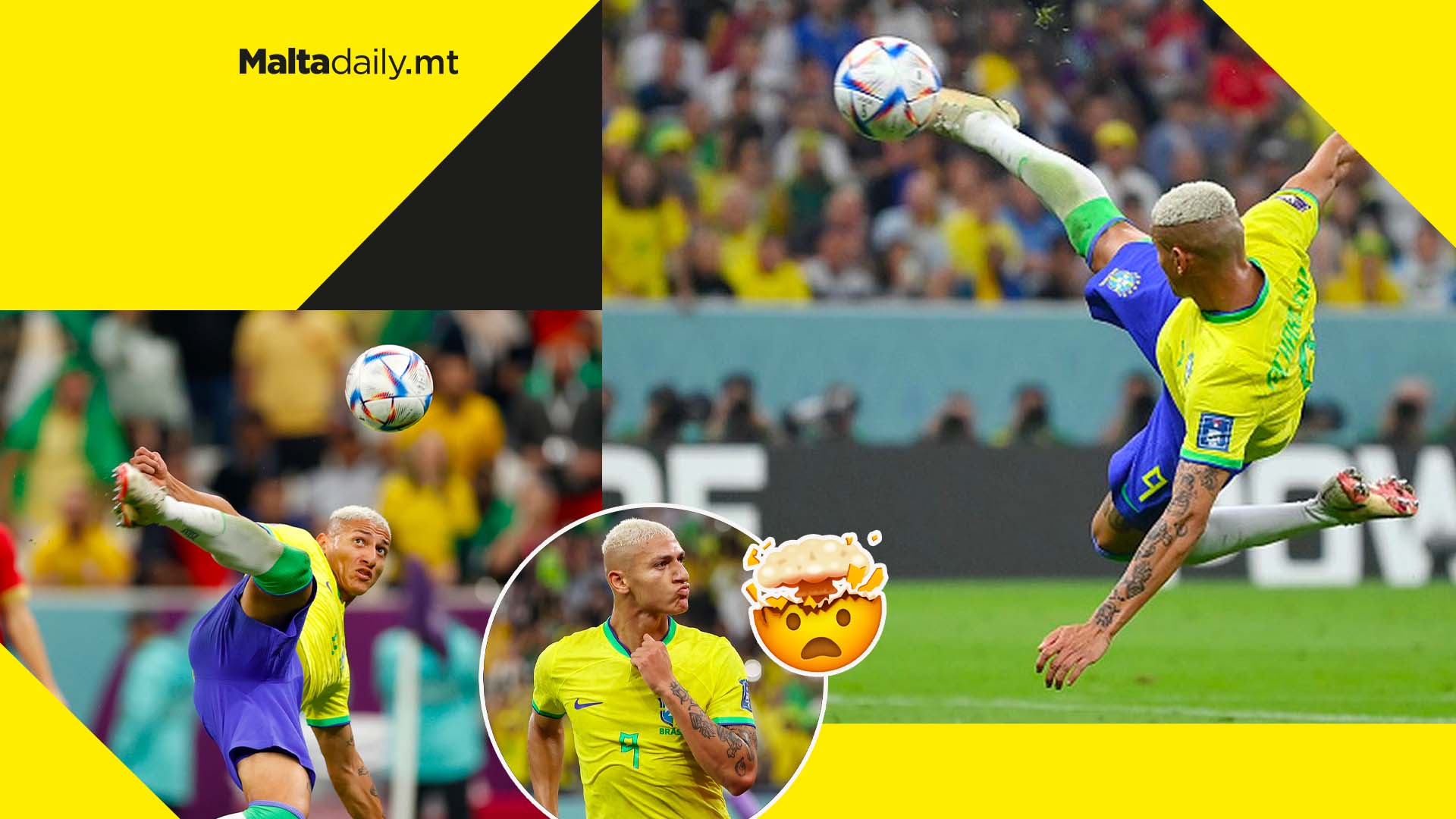 Best goal of World Cup 2022 goes to: Richarlison’s scissor kick