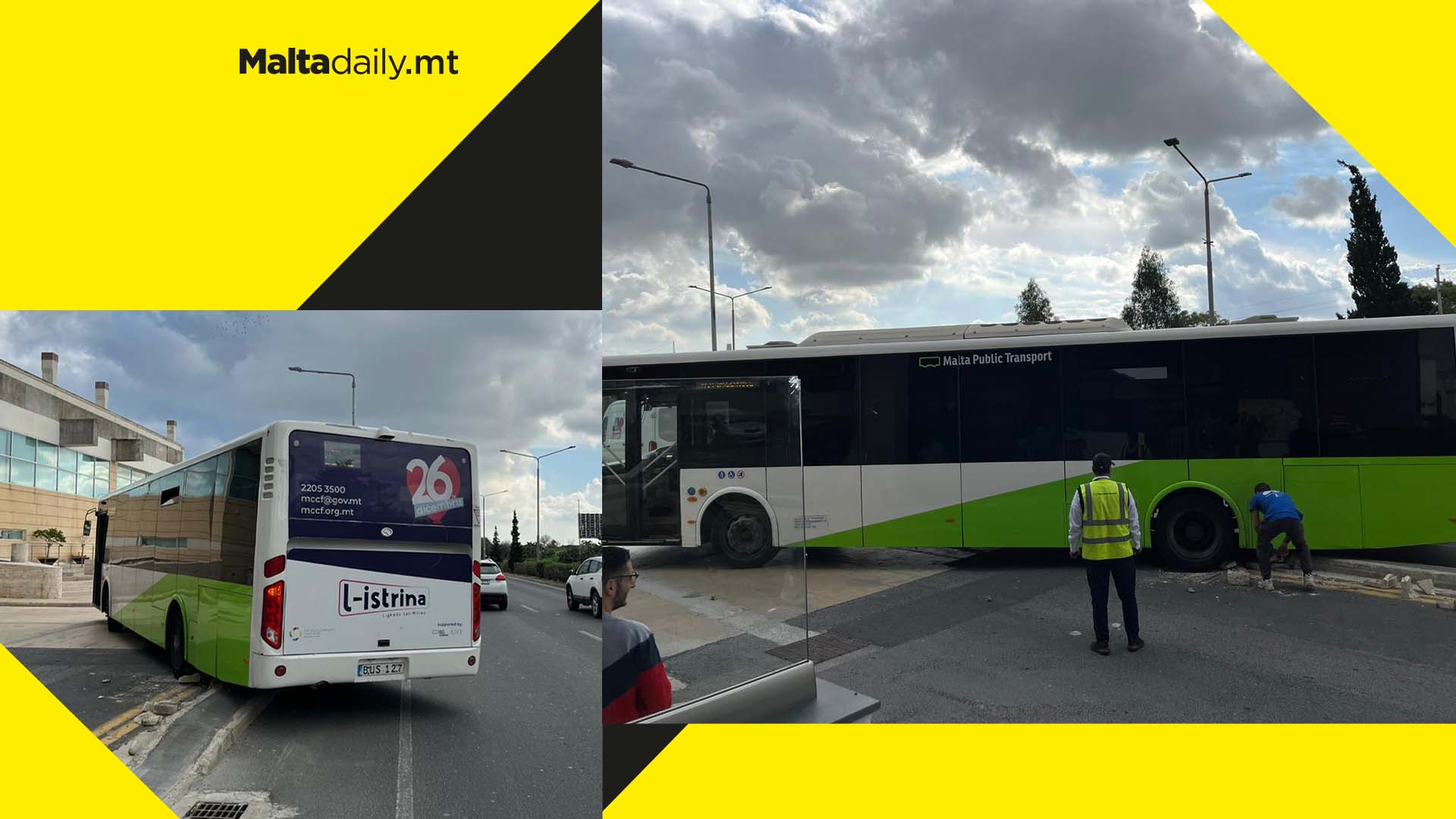 Watch: Workers come together to help bus driver after Imriehel incident