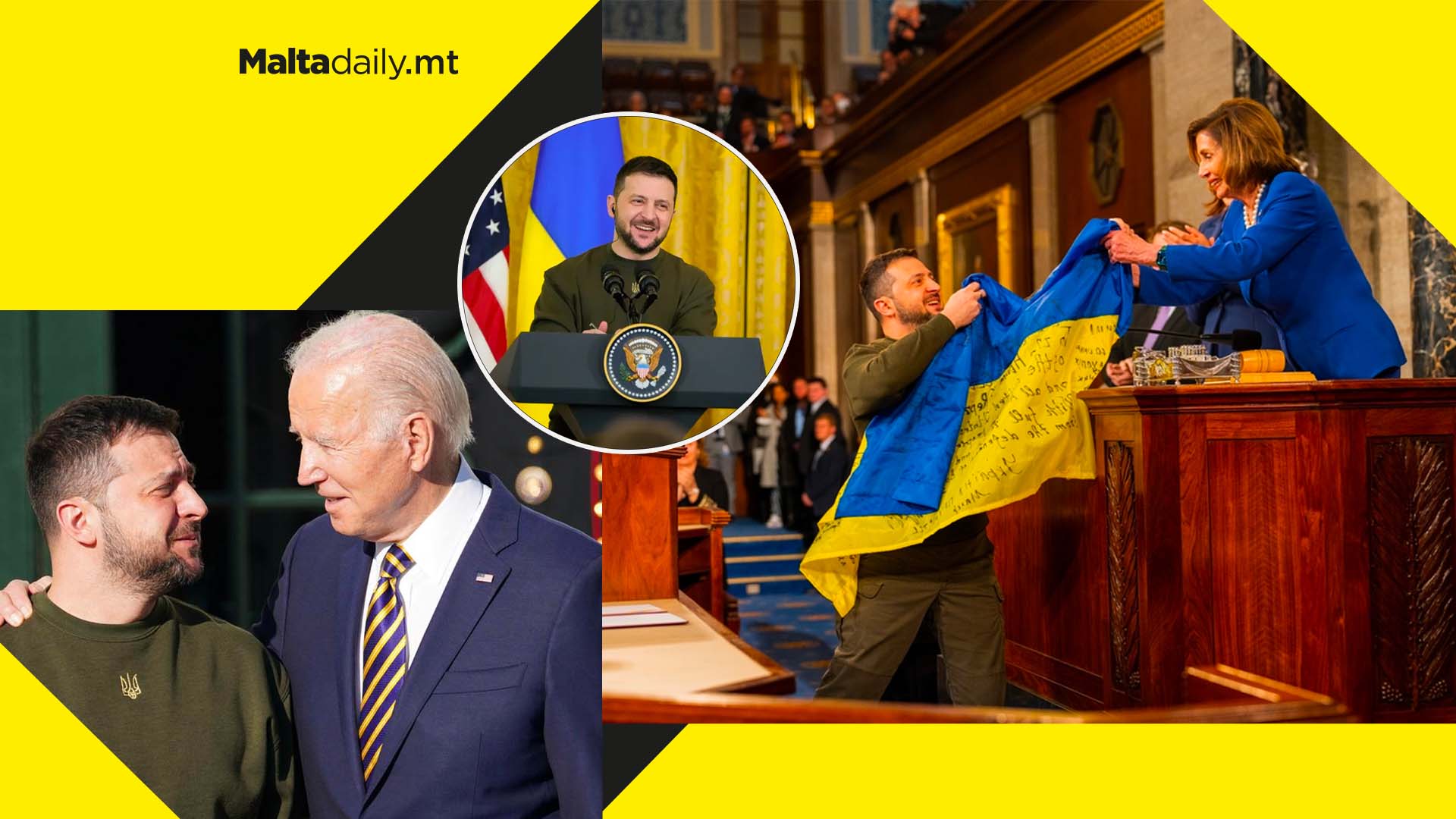 Zelensky visits US President Joe Biden as war rages on