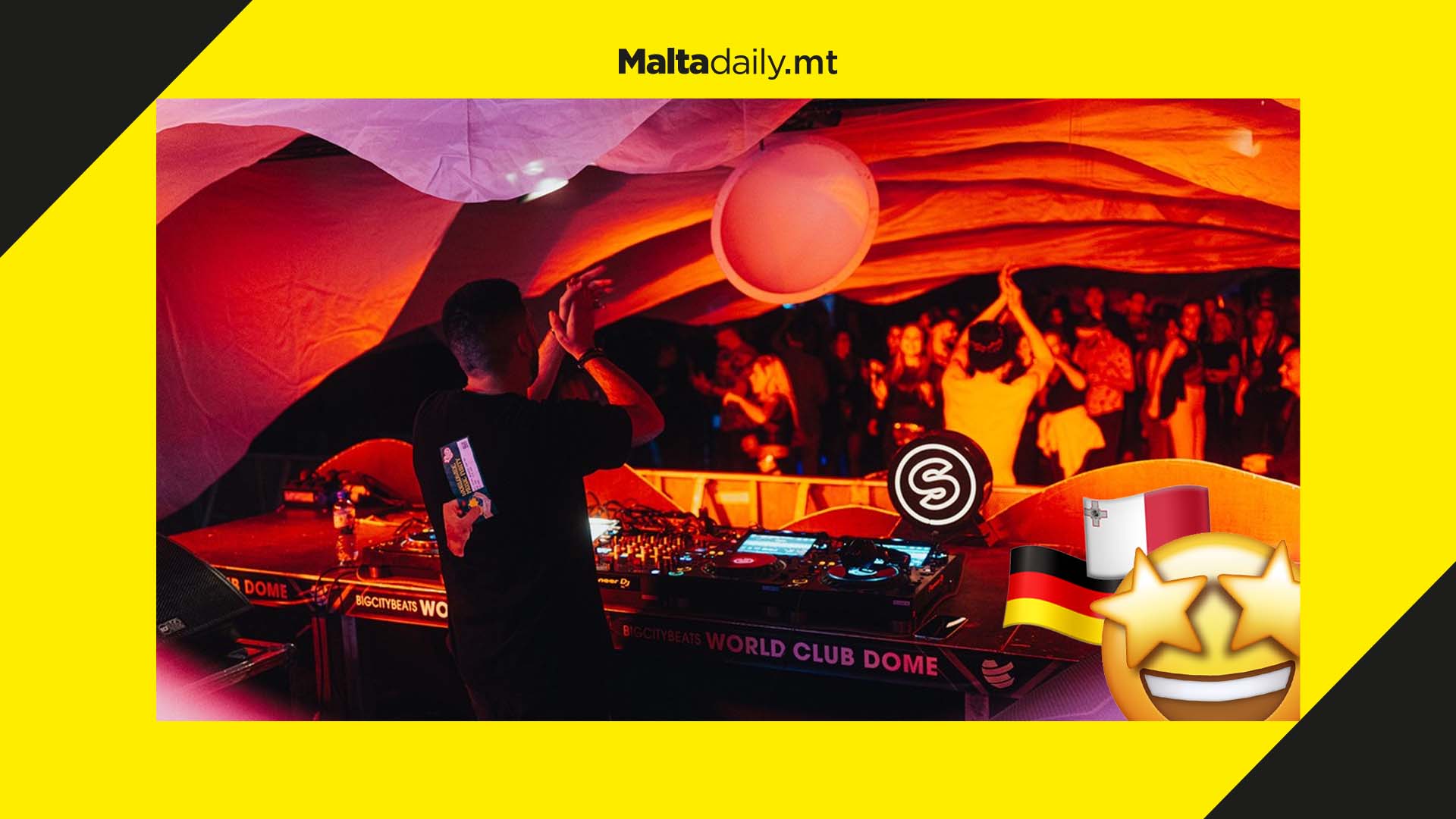 Watch: Maltese DJ D-Rey rocks the crowd at one of Germany’s biggest dance events