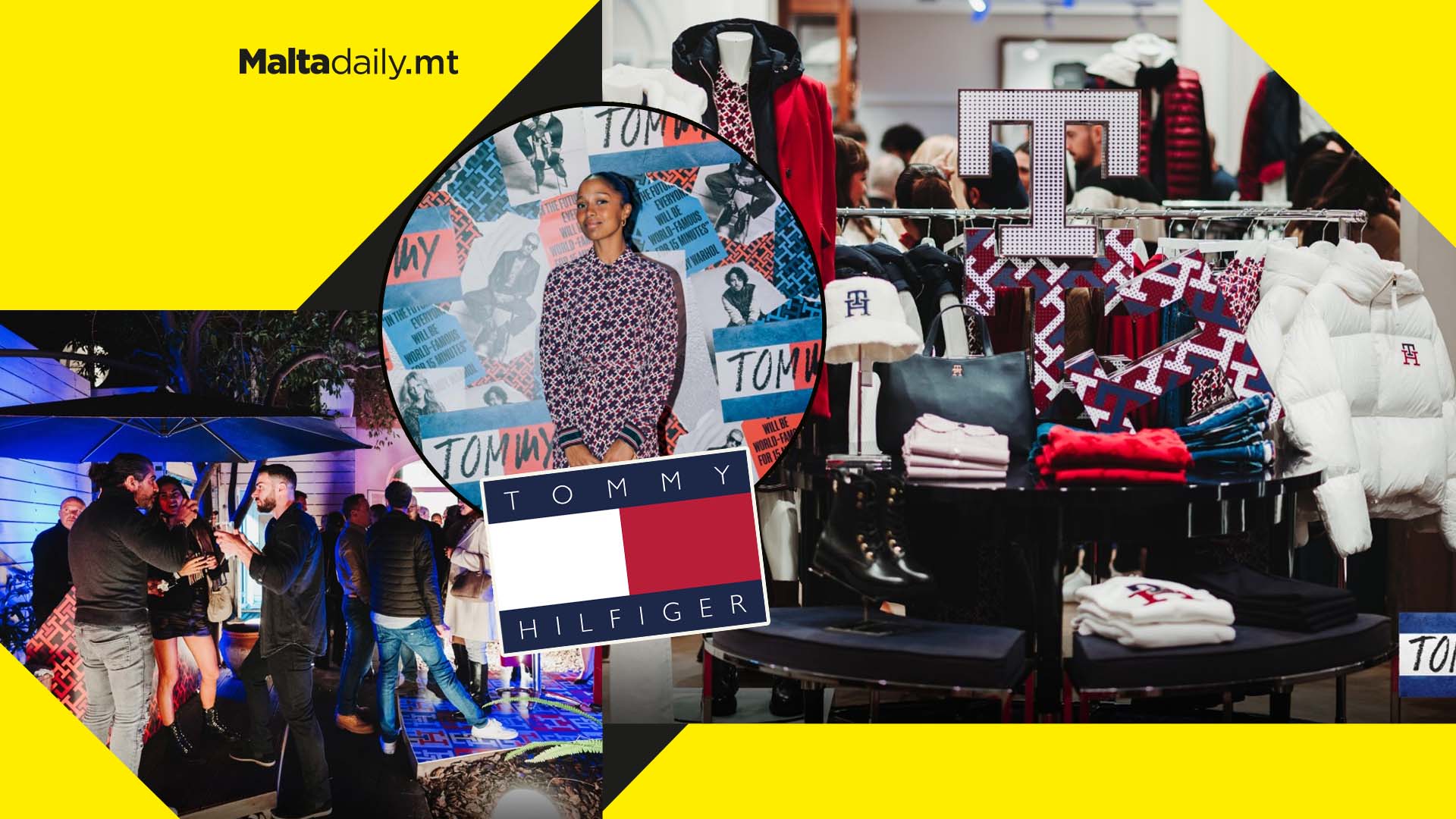 Tommy Hilfiger celebrates the new TH Monogram in Malta