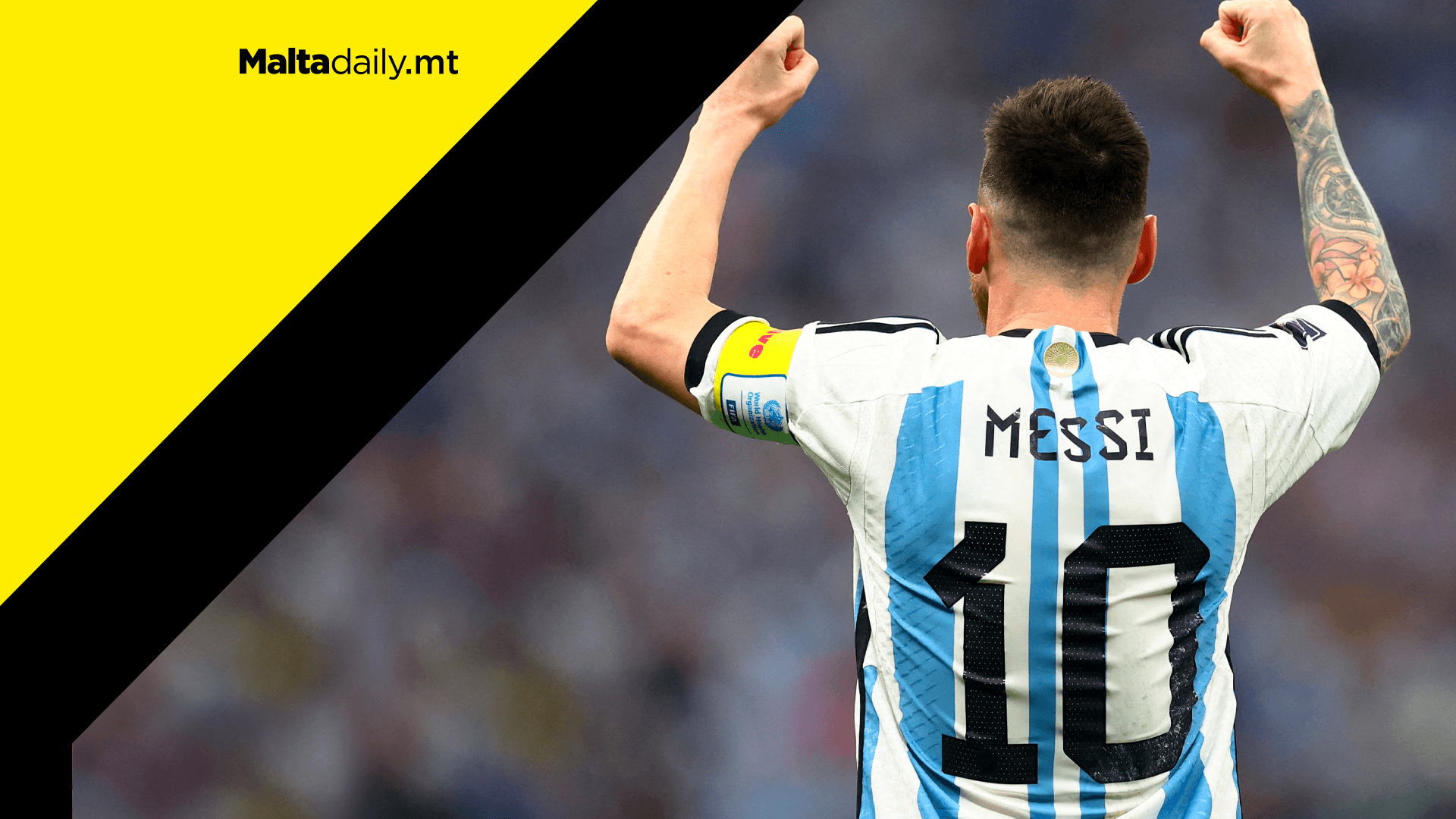 Lionel Messi’s Argentina shirt is sold out worldwide