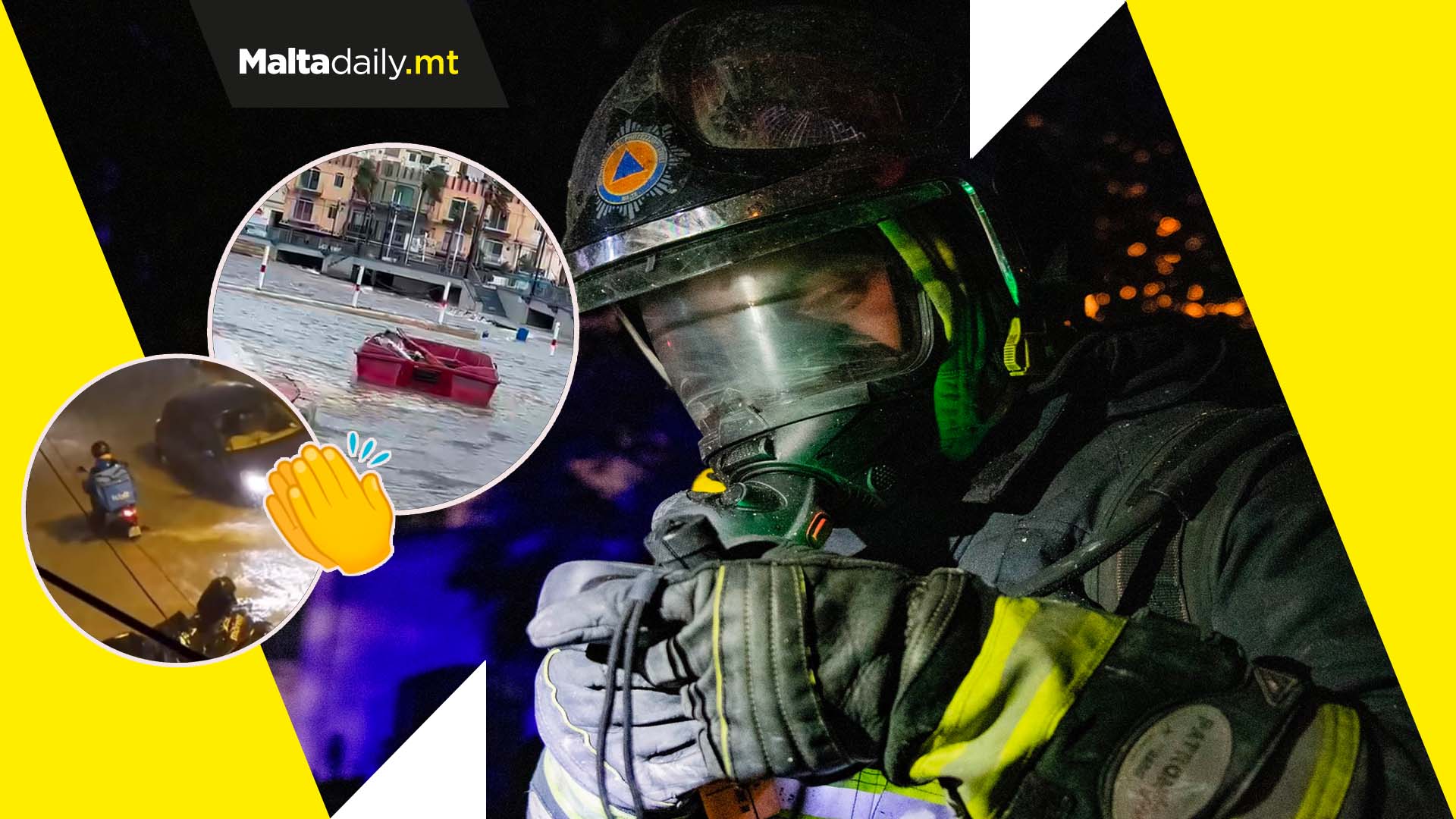 25 storm calls addressed by Civil Protection last weekend