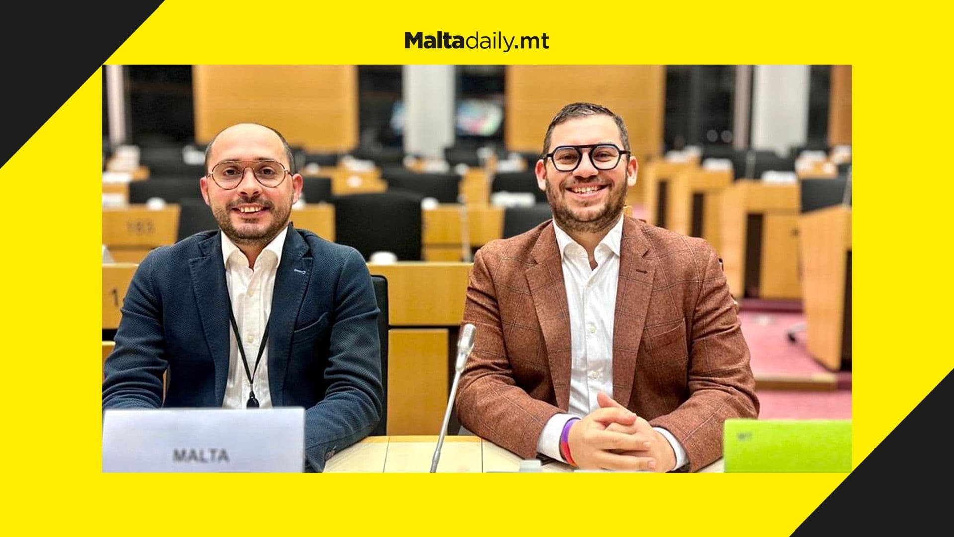 Maltese couple teams up for Malta in Brussels