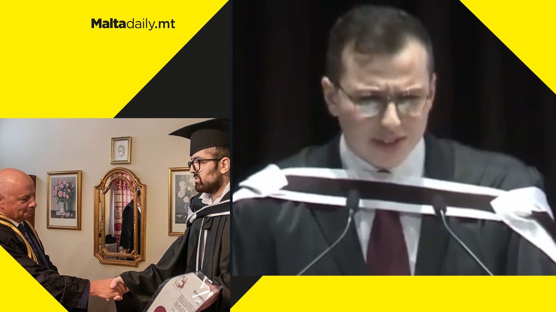 Watch: Miguel Borg’s classmates deliver touching tribute during graduation ceremony