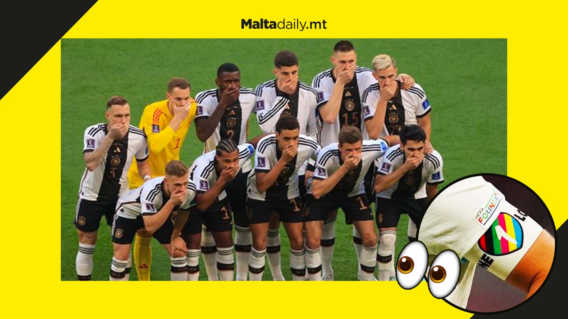 Germany send powerful message to FIFA after denying OneLove armbands