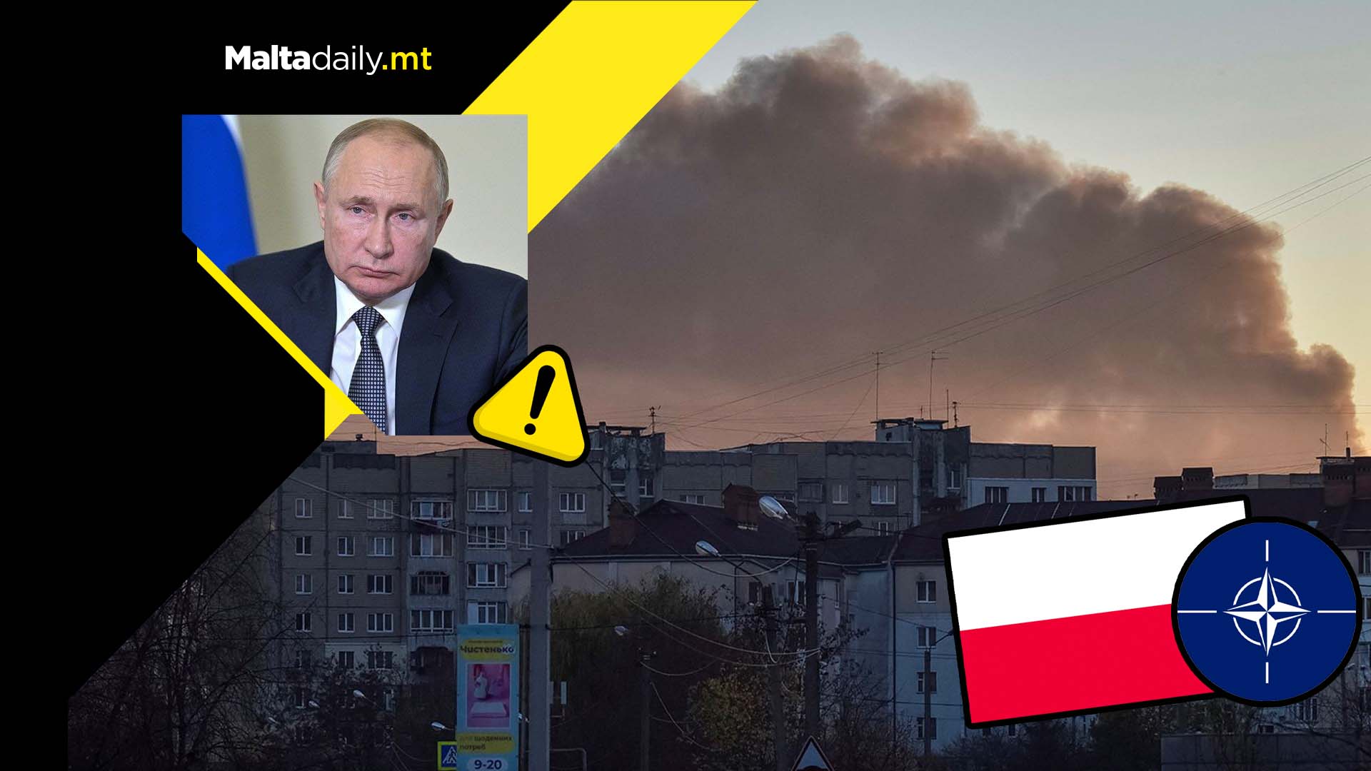 Two killed by Russian missiles in Polish village as tensions mount