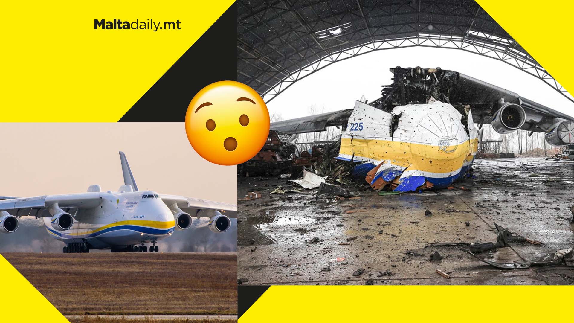 Plans to rebuild world’s largest plane following Russian bombing