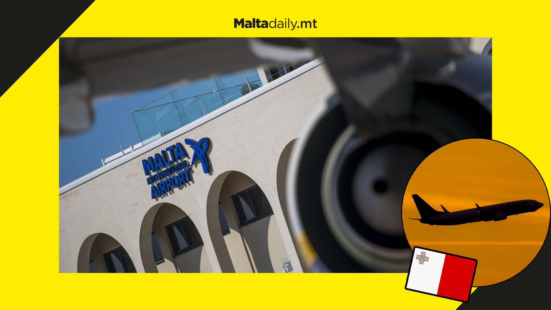 Increase in Maltese flying abroad: still below 2019 levels