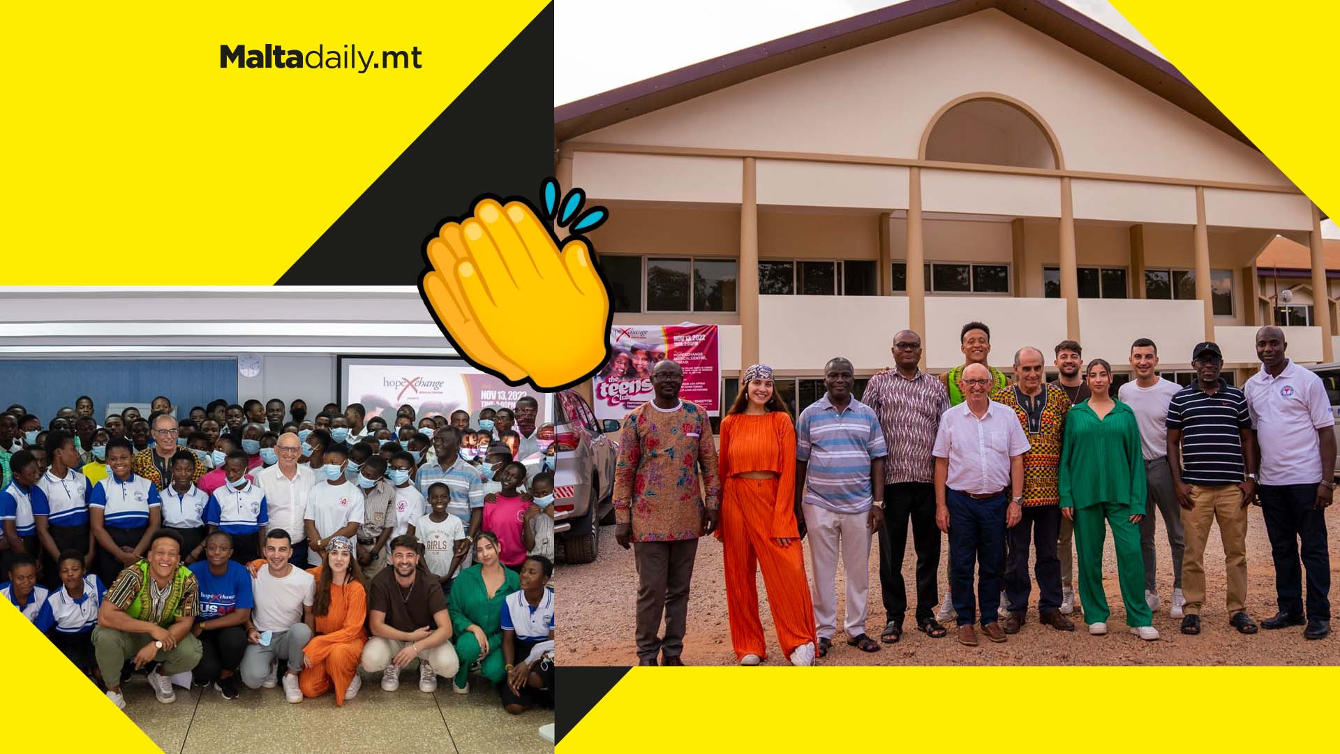 Maltese personalities recount touching experiences from HopeXchange