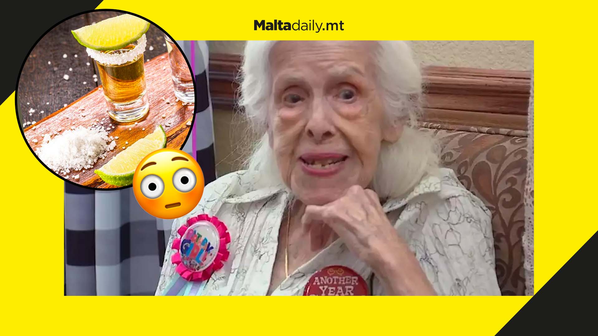 Tequila secret to happy long life says 101 year old woman