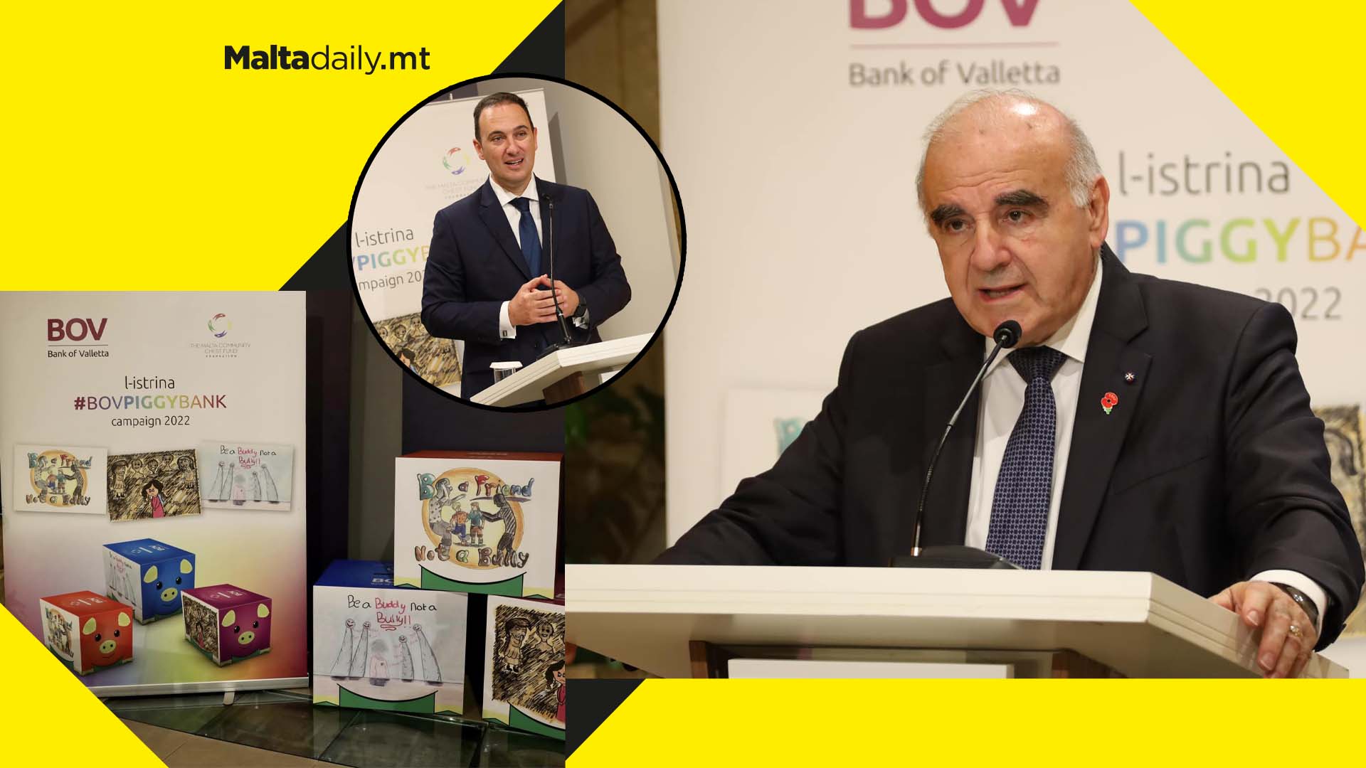 ‘Better to be a friend than a bully’ is Piggy Bank Campaign 2022’s theme