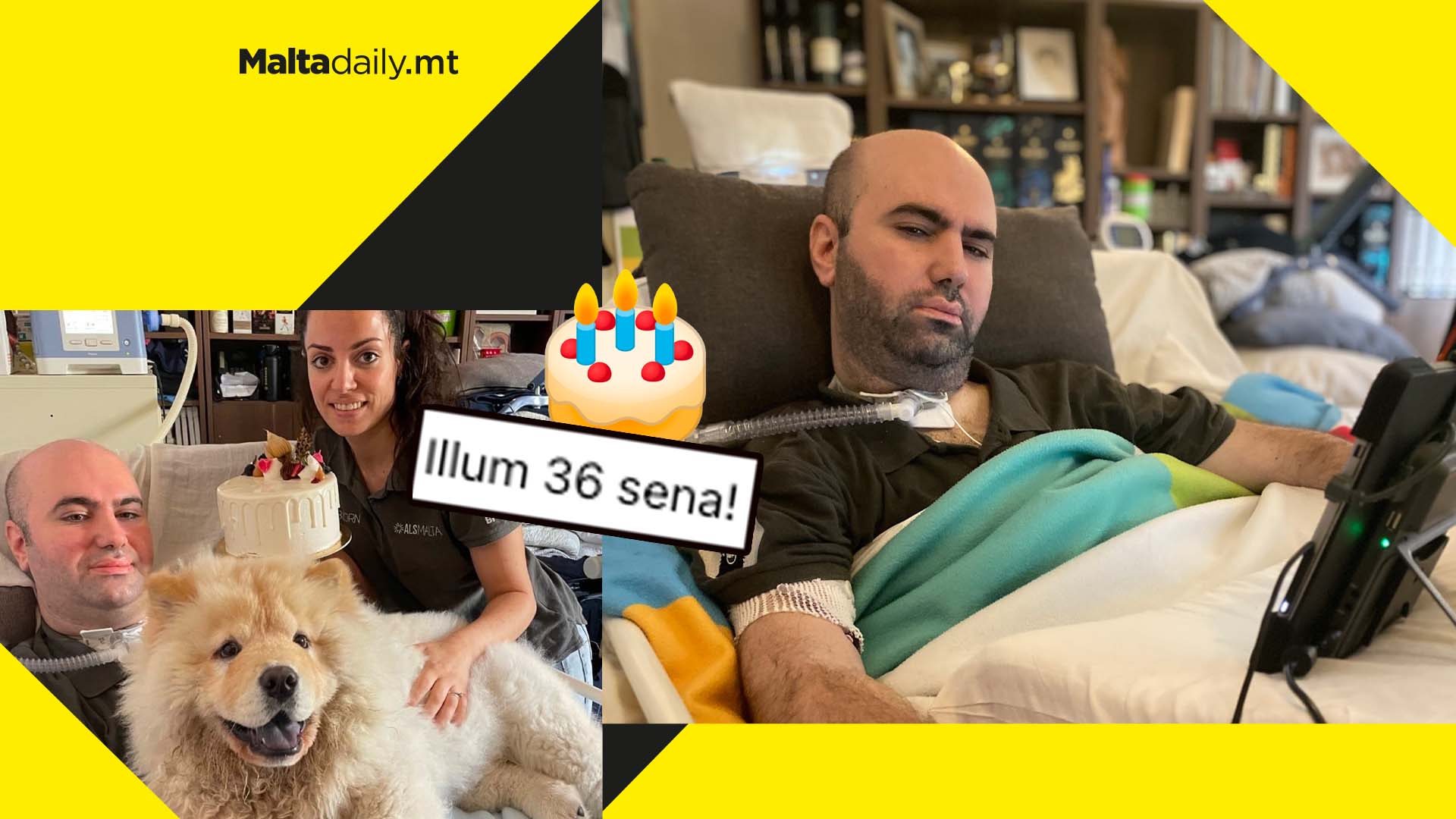 ALS activist Bjorn Formosa turns 36 – awaits crucial operation