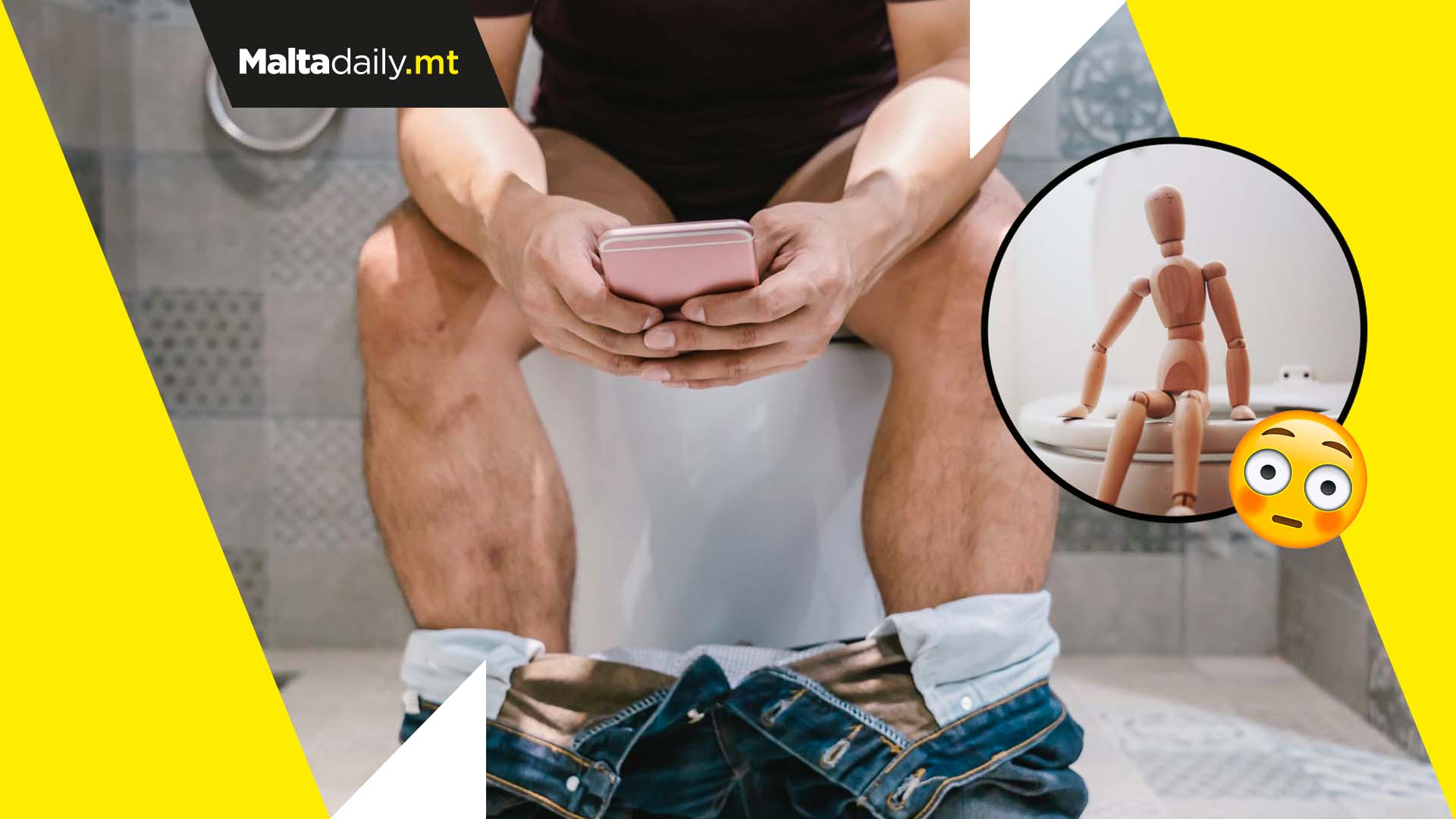 Men spend more time on the toilet than women…but why?