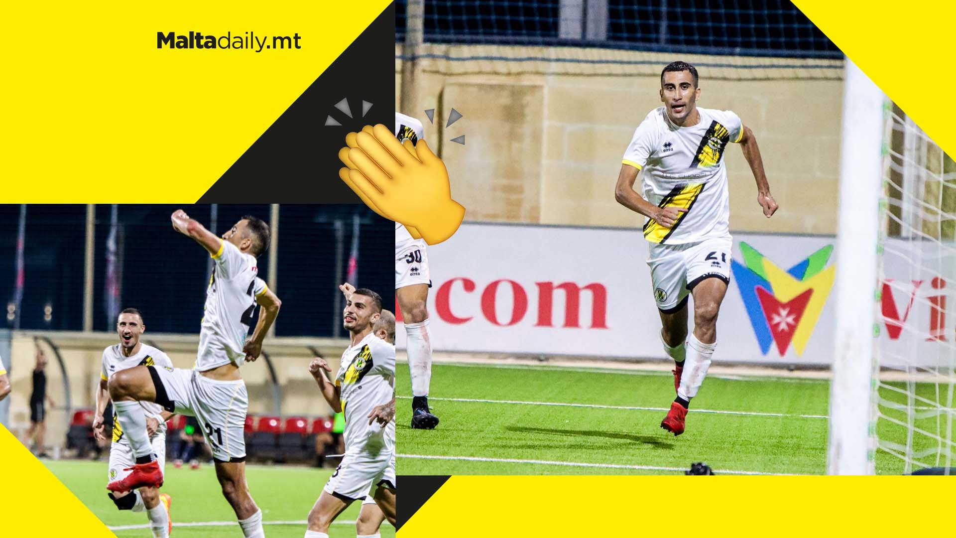 WATCH: Żabbar footballer Cesco Gusman’s picture perfect goal solidifies 3 goals in 3 games