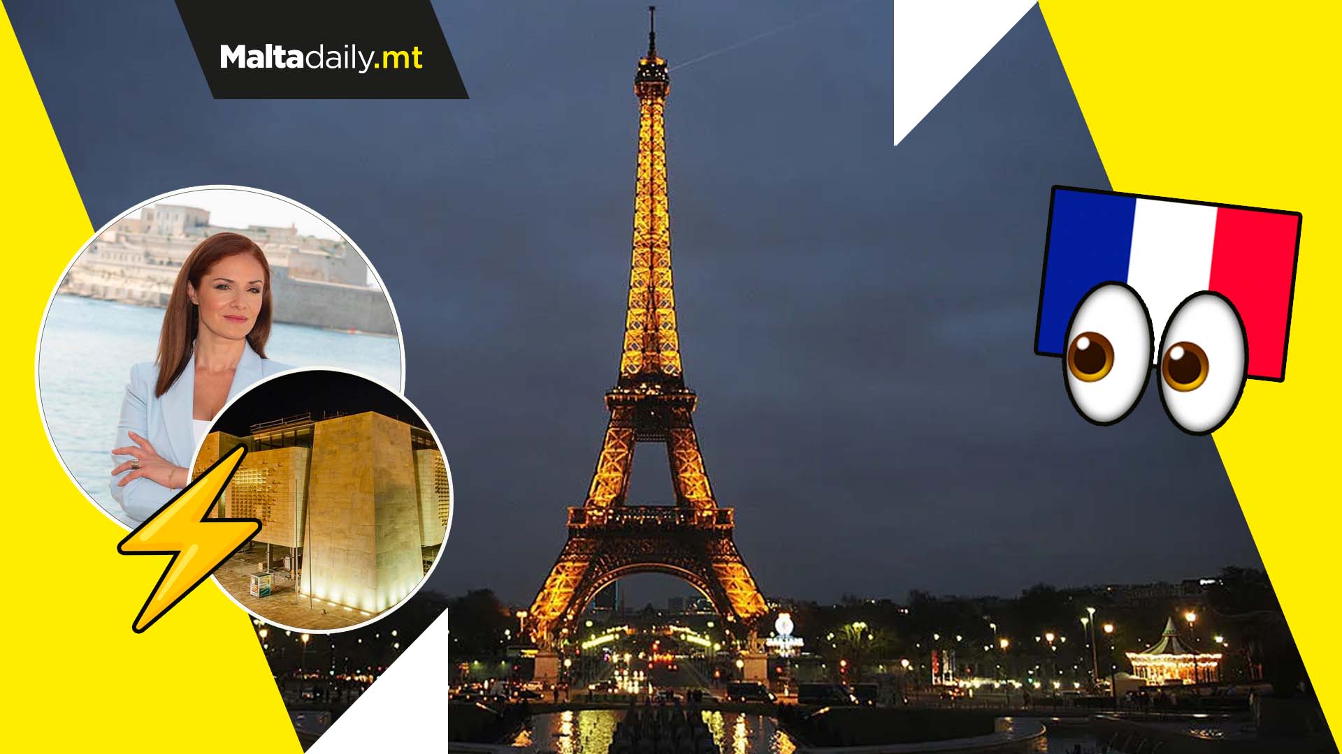 Eiffel Tower to shut off lights earlier due to energy crisis – Malta to follow suit