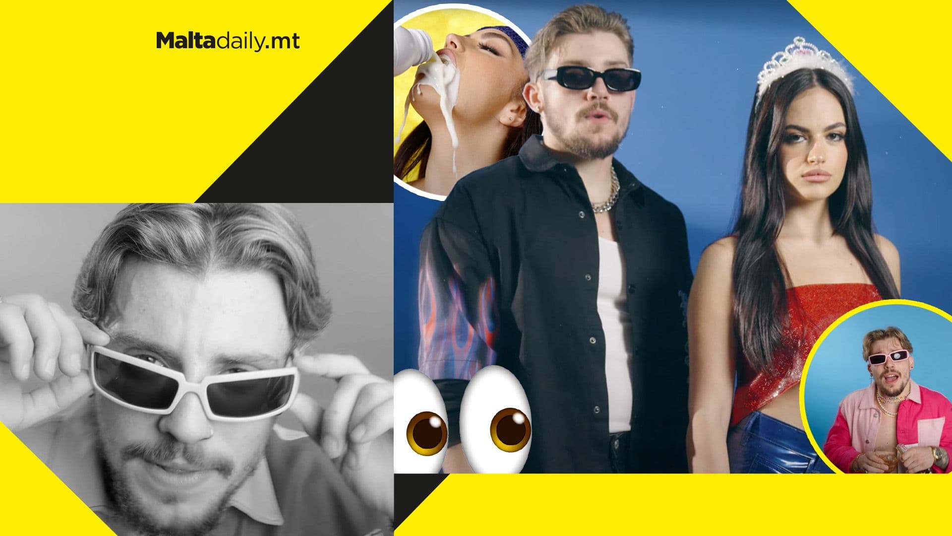 Music video of the year? Owen Leuellen & Gaia Cauchi launch retro music video