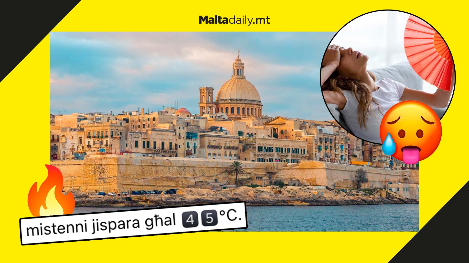 Today will be the hottest day in August as temperatures to feel like 45°C