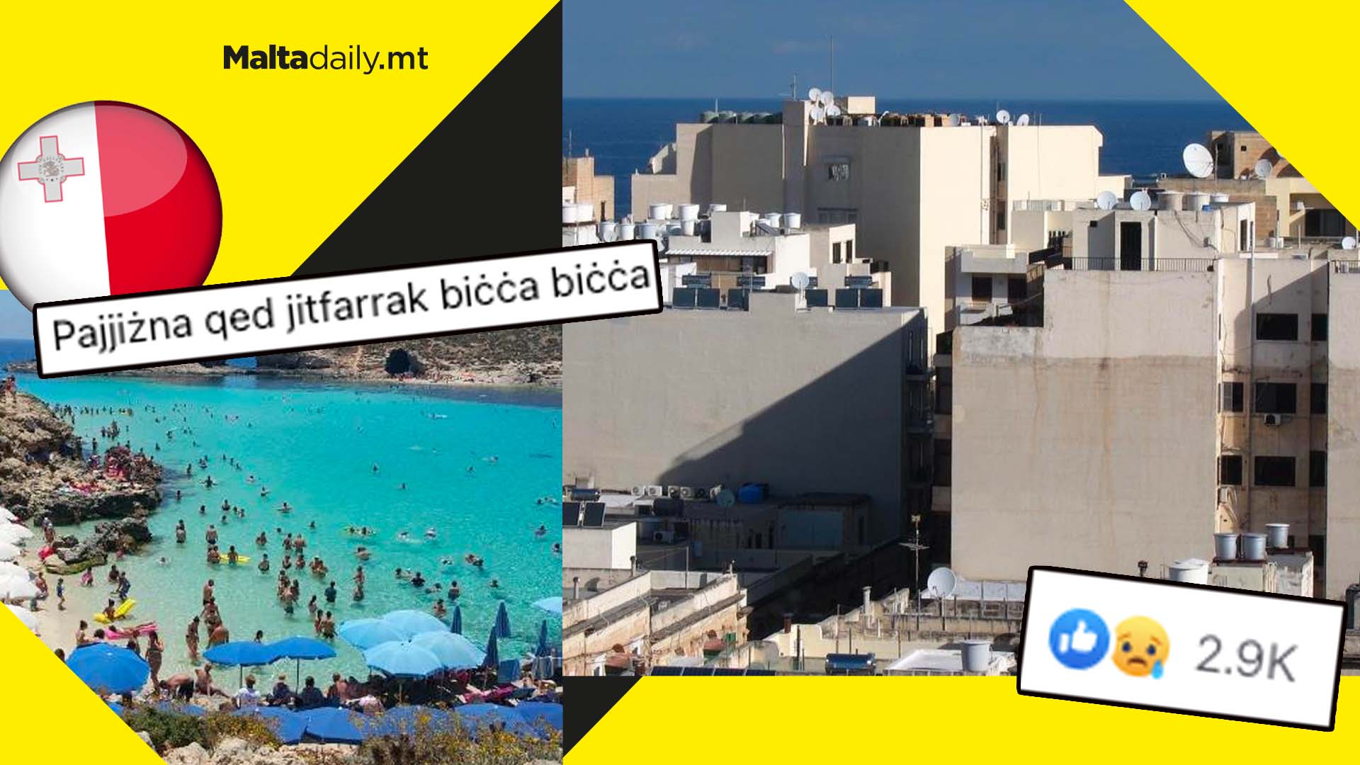 Viral Facebook post mourns Malta’s fall into an inhospitable construction site