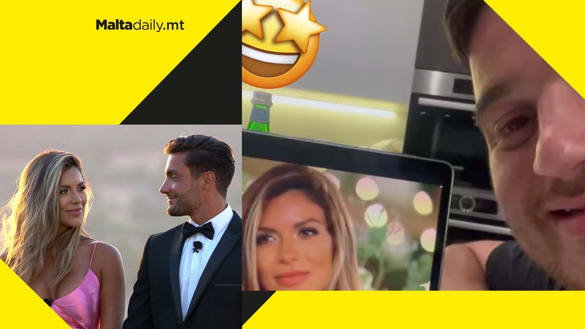 WATCH: Shaun Farrugia reacts to his song being played on the Love Island final