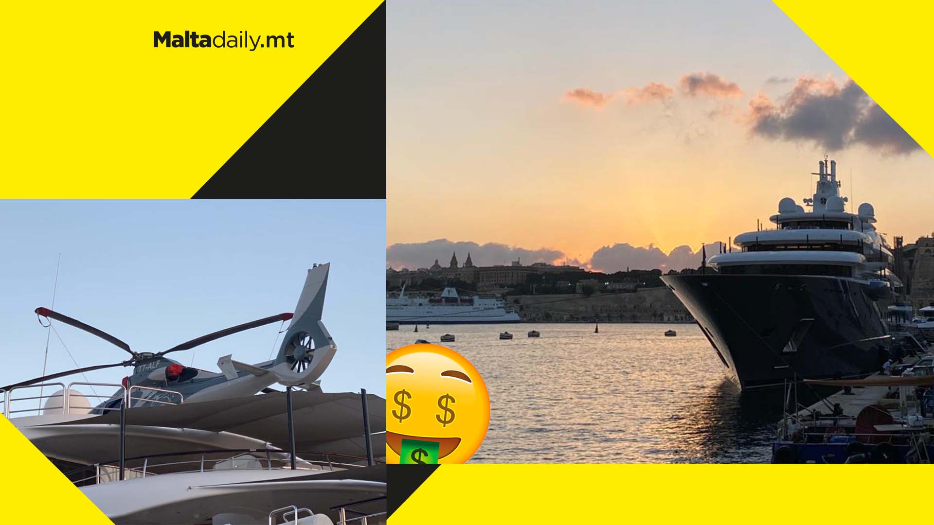 WATCH: $300 million superyacht owned by Emirati billionaire spotted in Birgu