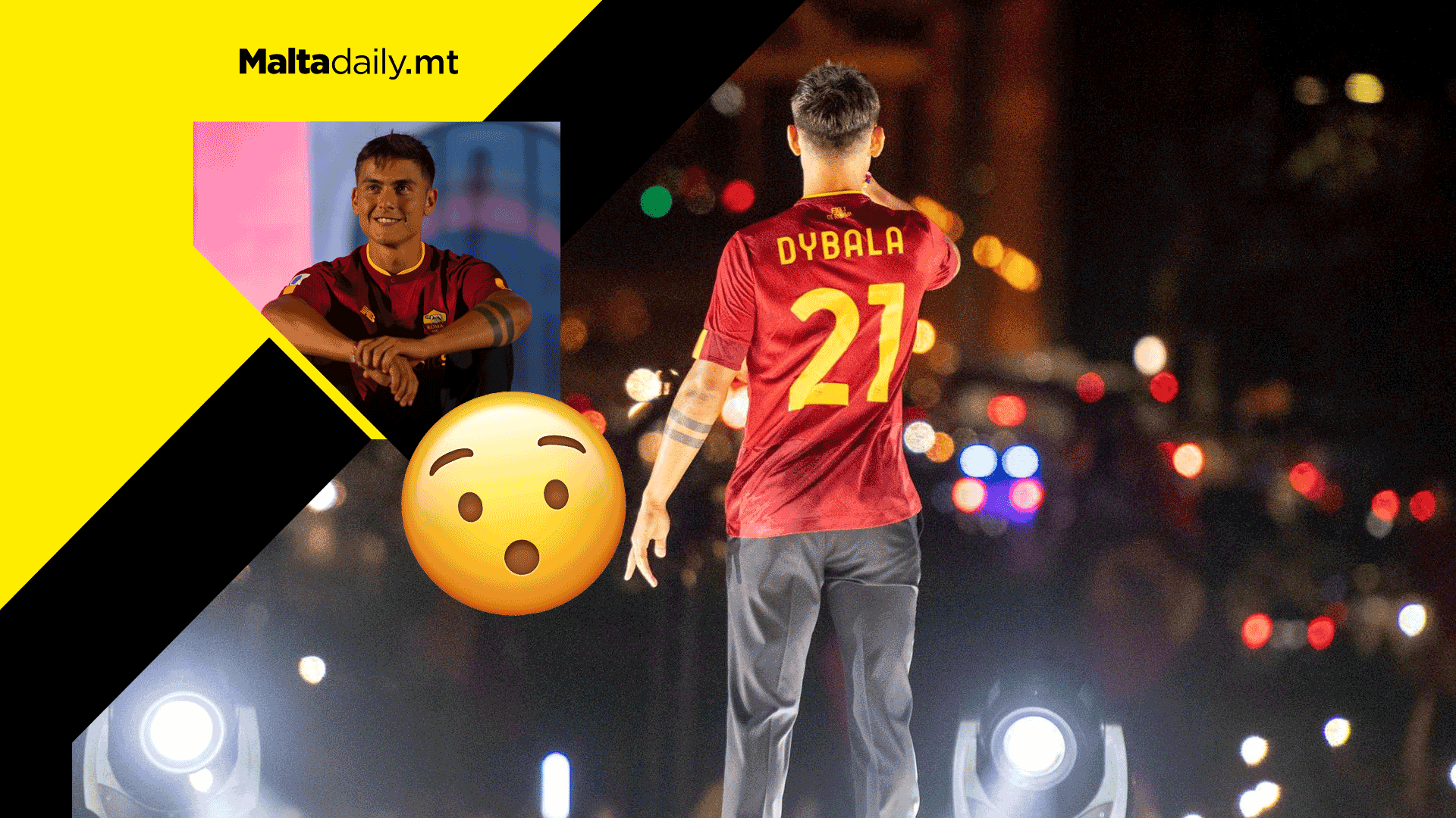 WATCH: Paulo Dybala given incredible welcome by Roma fans