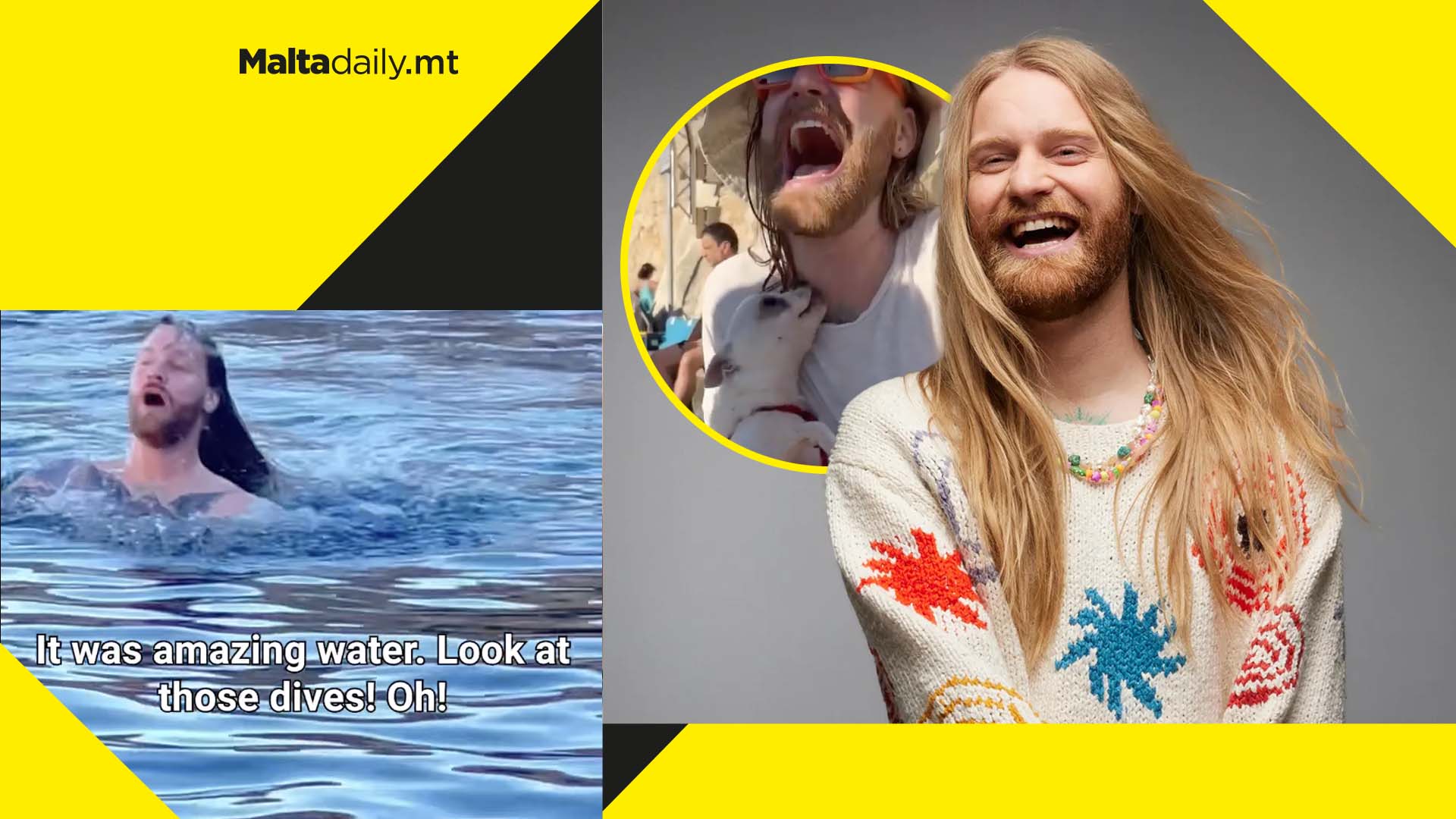 WATCH: Sam Ryder documents Malta trip in chaotic TikTok video