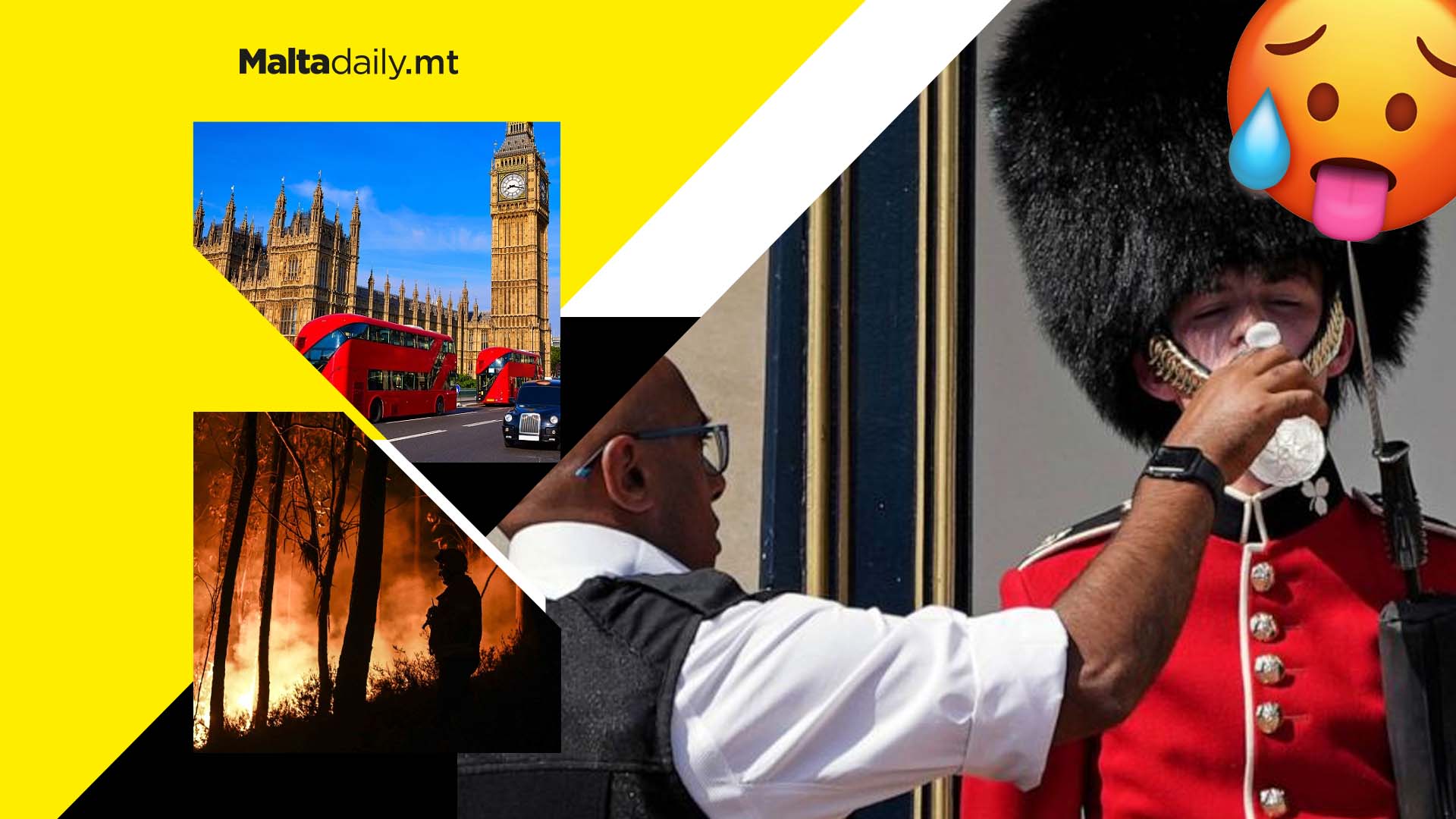 UK reaches new temperature records at 40.2°C at Heathrow