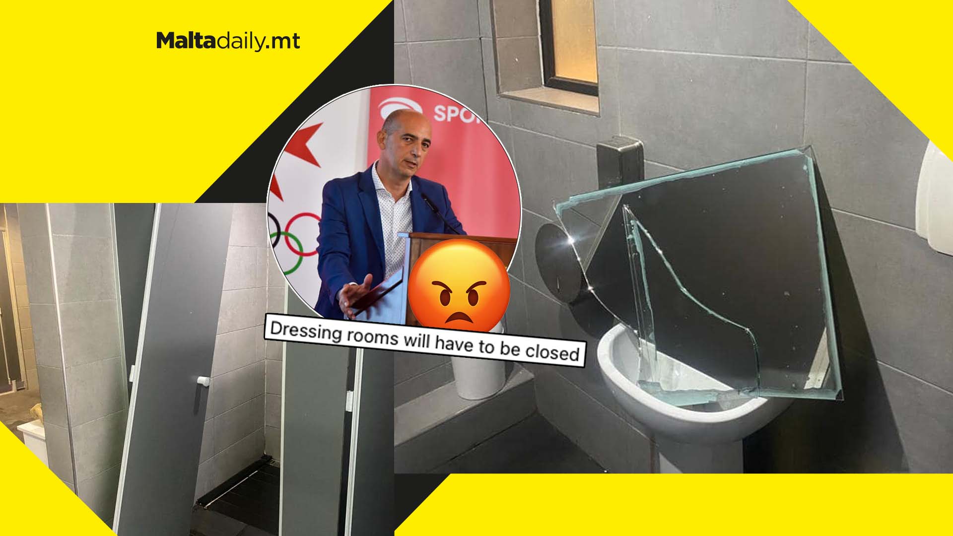 National Swimming Pool dressing rooms closed due to vandalism