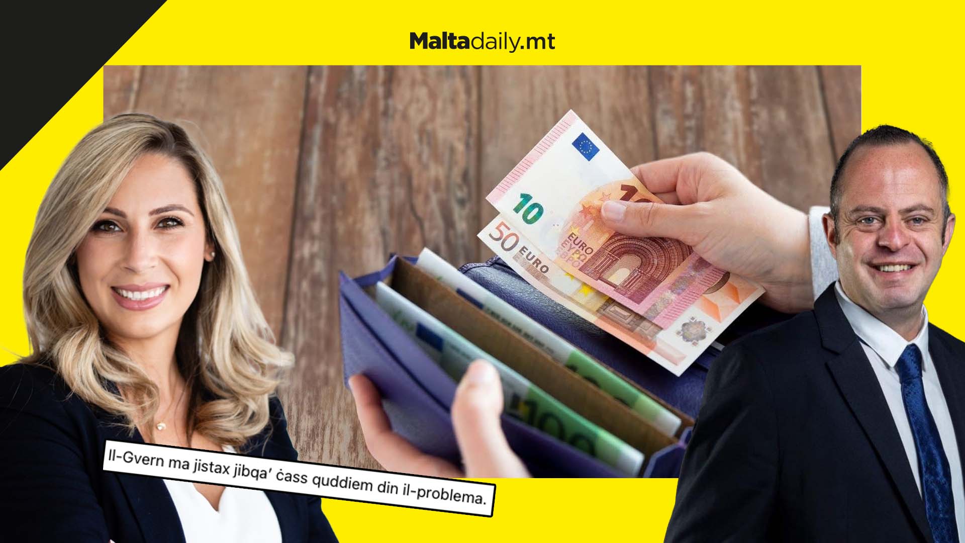 The fight against rising cost of living needs a solution says PN MP