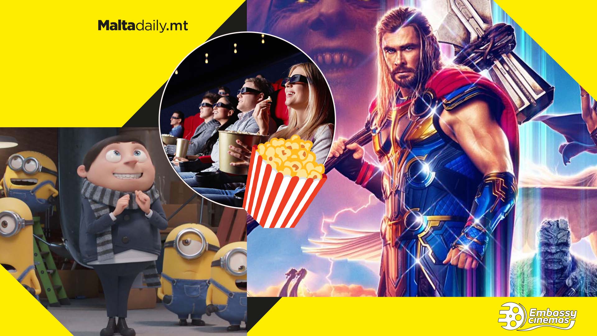 From Thor to Minions: Here’s what you can watch at Embassy this month