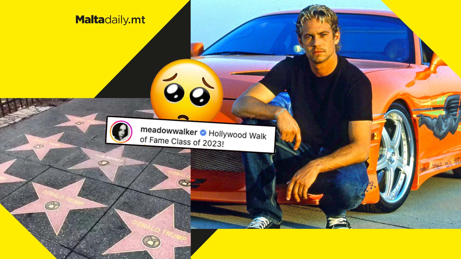 Paul Walker to get star on Hollywood Walk of Fame 10 years after passing