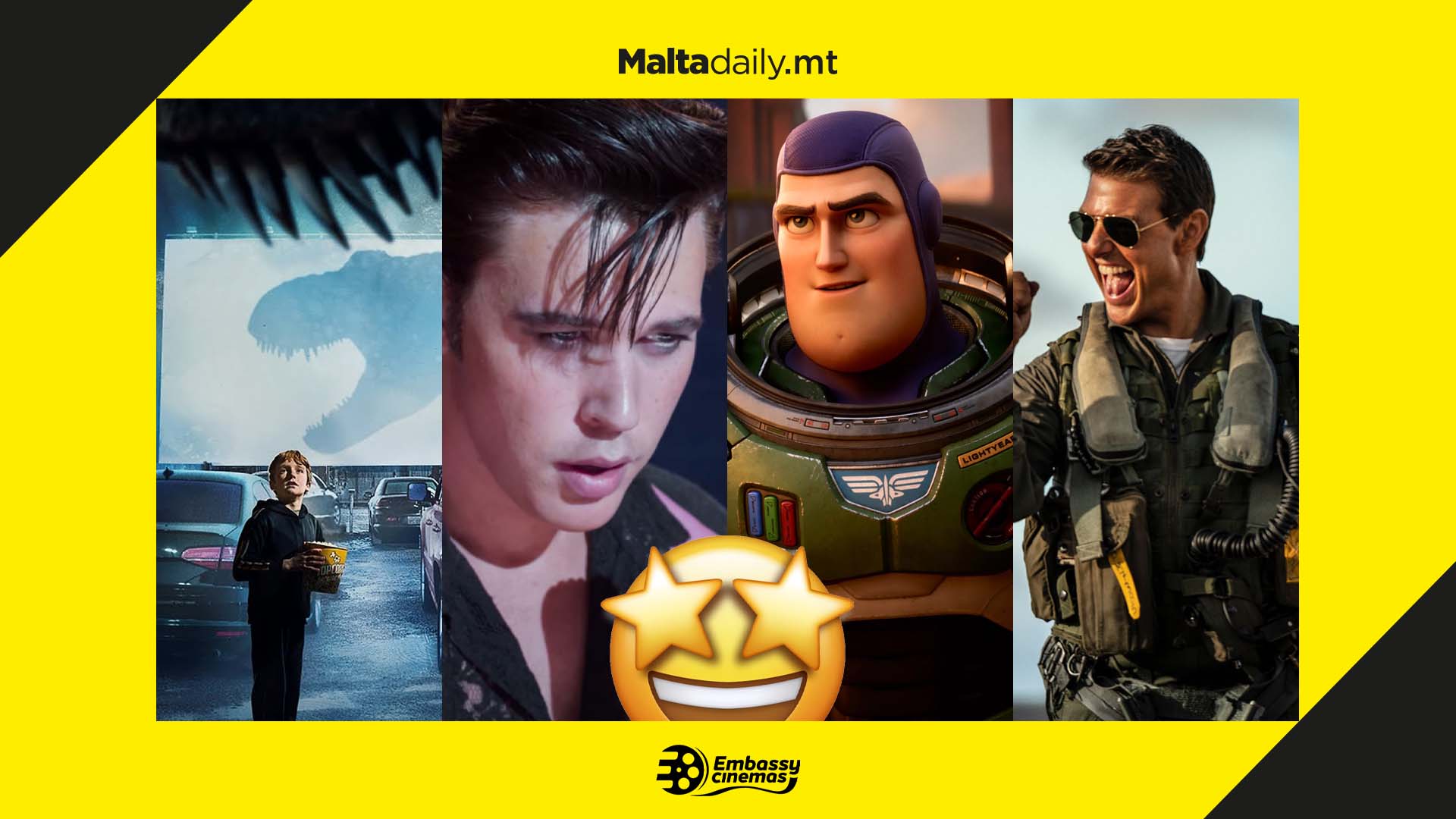 Jurassic World: Dominion and more to hit Embassy Cinemas Valletta this month!