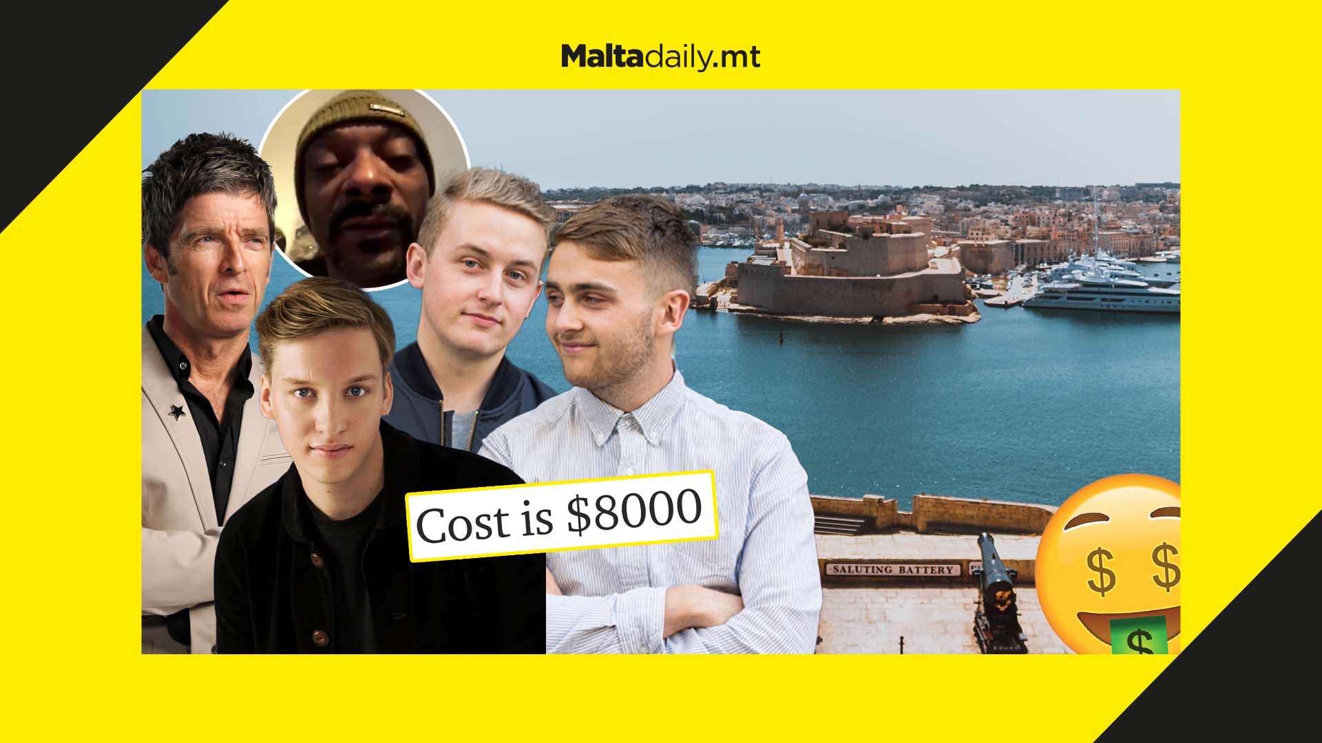 George Ezra, Noel Gallagher, Disclosure & more in Malta for exclusive gaming event
