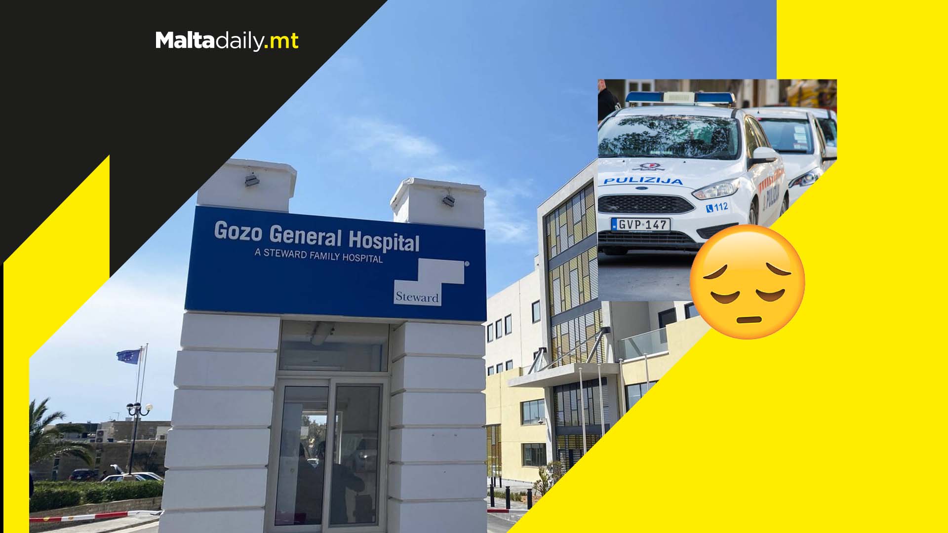 Motorcycle accident in Xaghra Gozo leaves man grievously injured