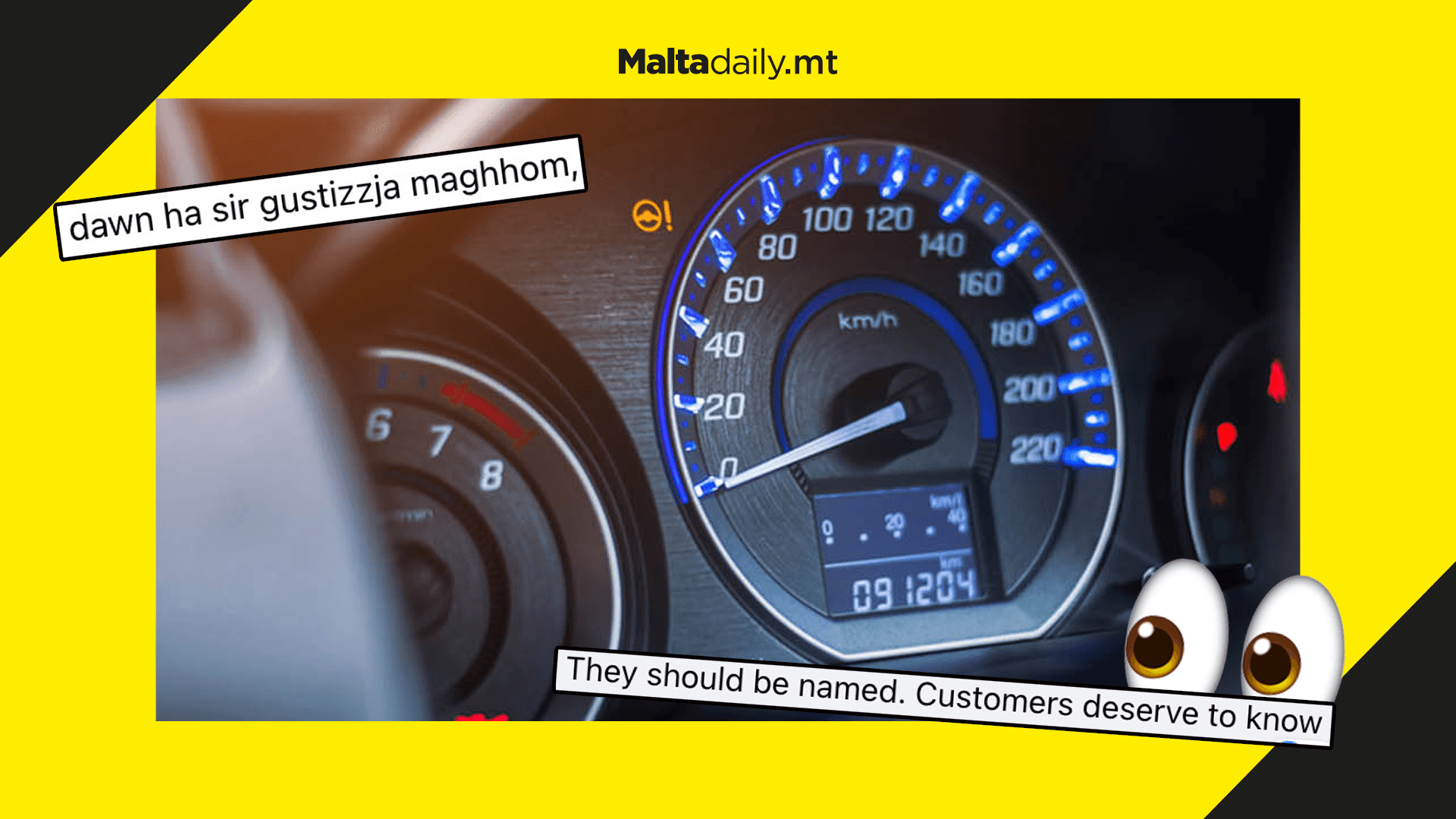 People call on authorities to reveal names of dealers tampering with odometers