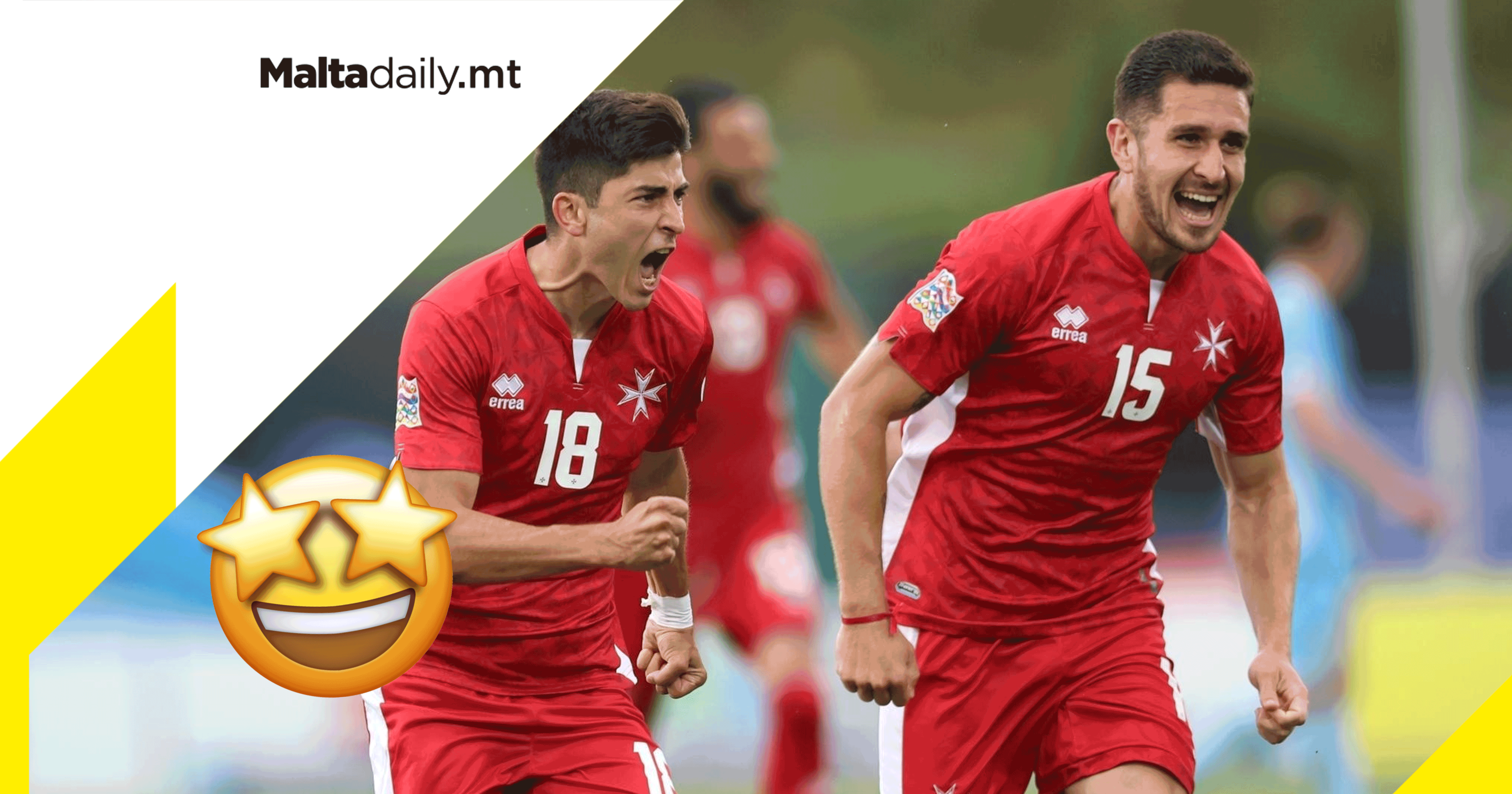 Malta beat San Marino to win first UEFA Nations League group game