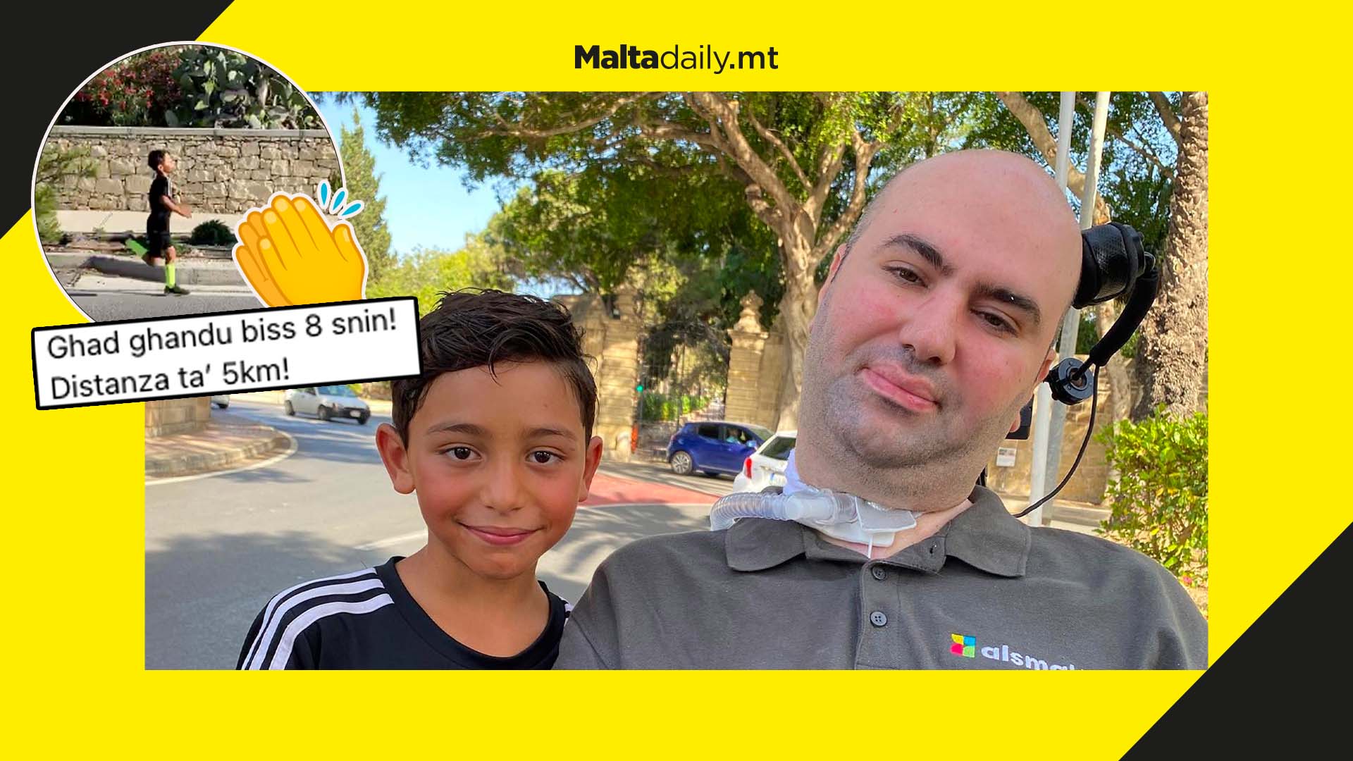 8-year-old Kruiven runs 5k marathon to raise funds for Dar Bjorn