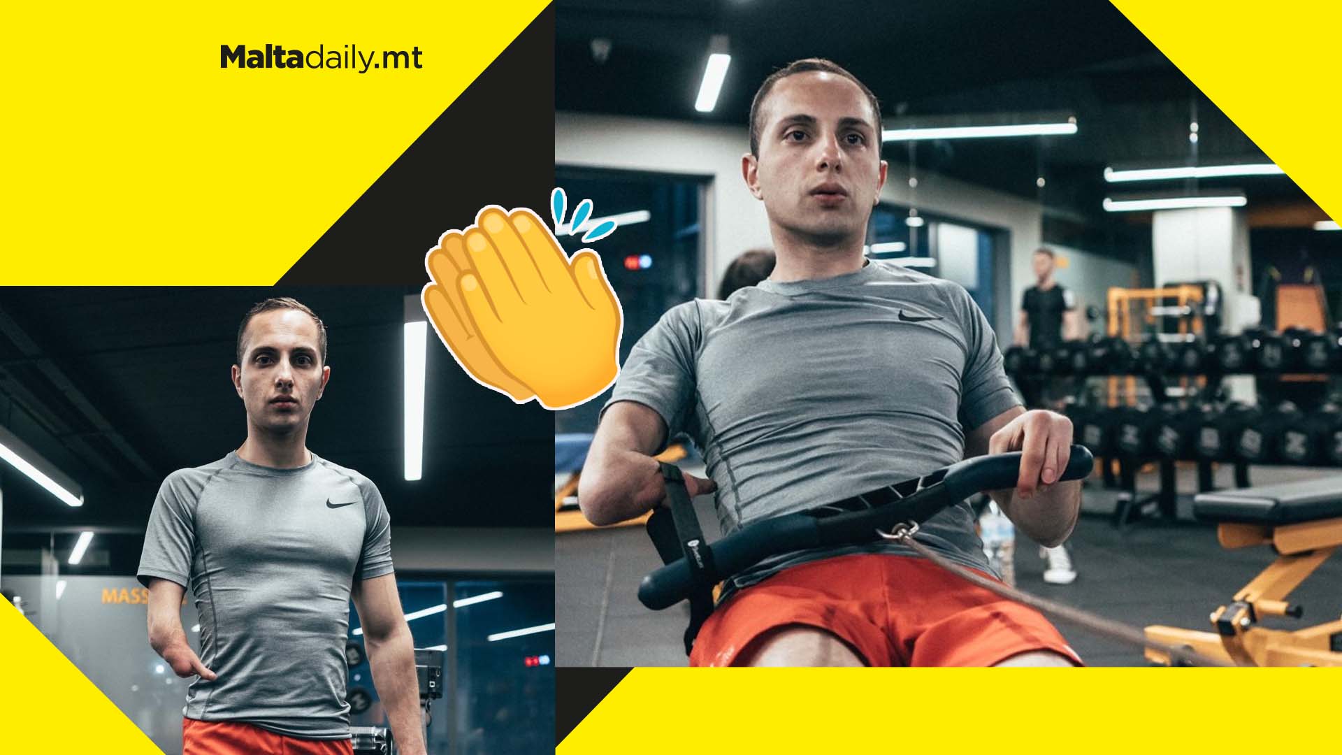 Nike Paralympic athlete Julian Bajada to undertake 28km rowing challenge